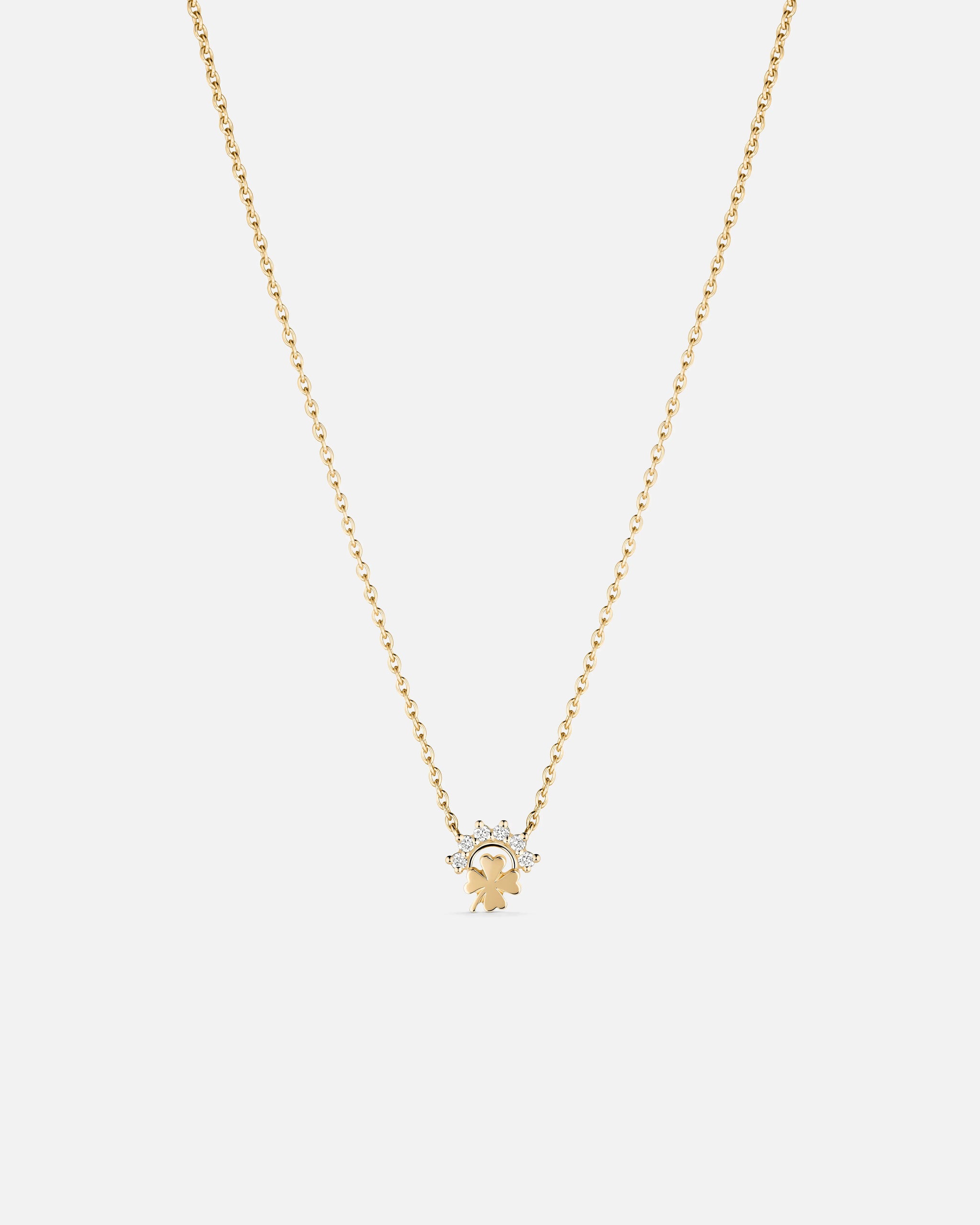 Small Luck Pendant in Yellow Gold - 1 - Nouvel Heritage