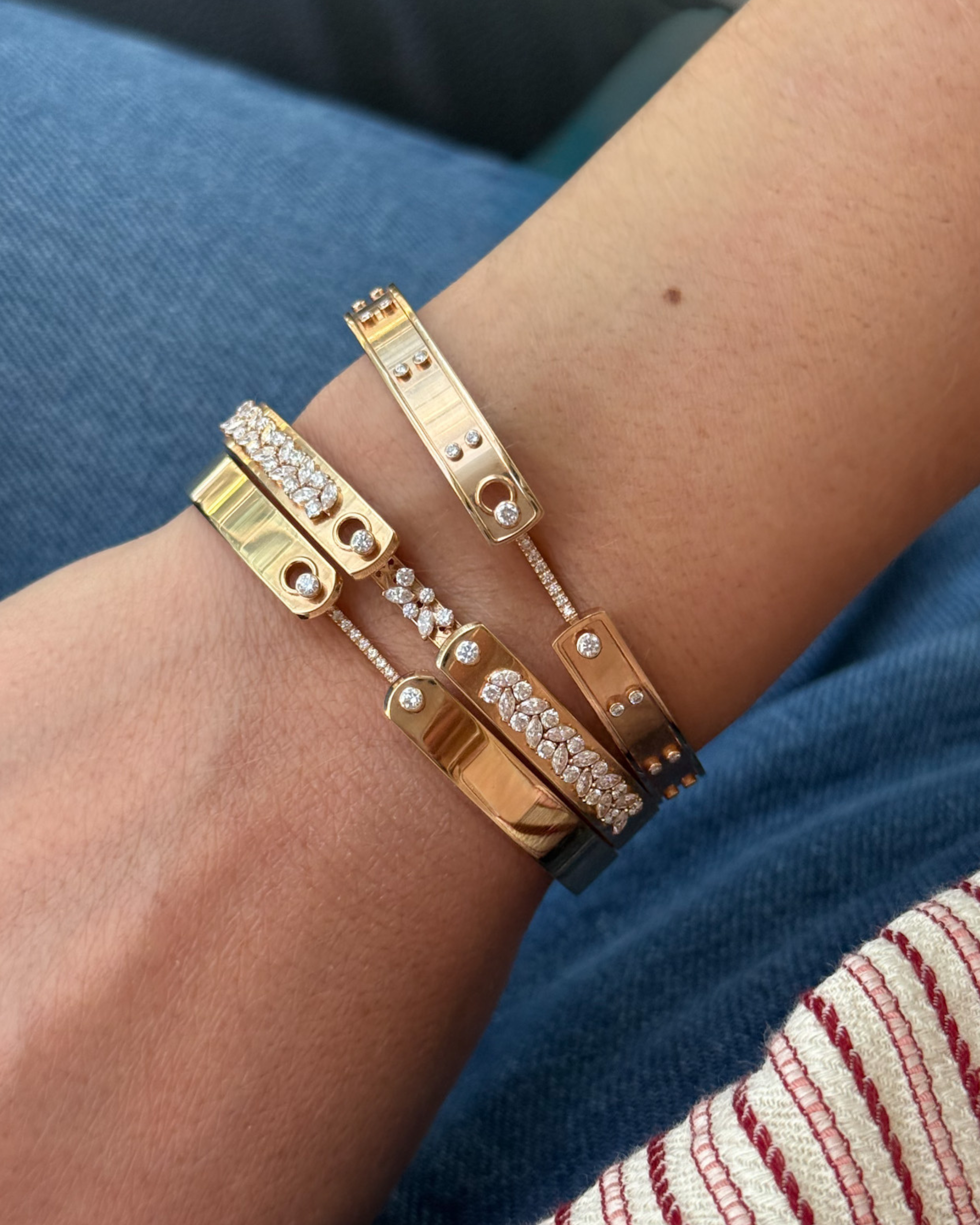 Stack of Mood Bangles