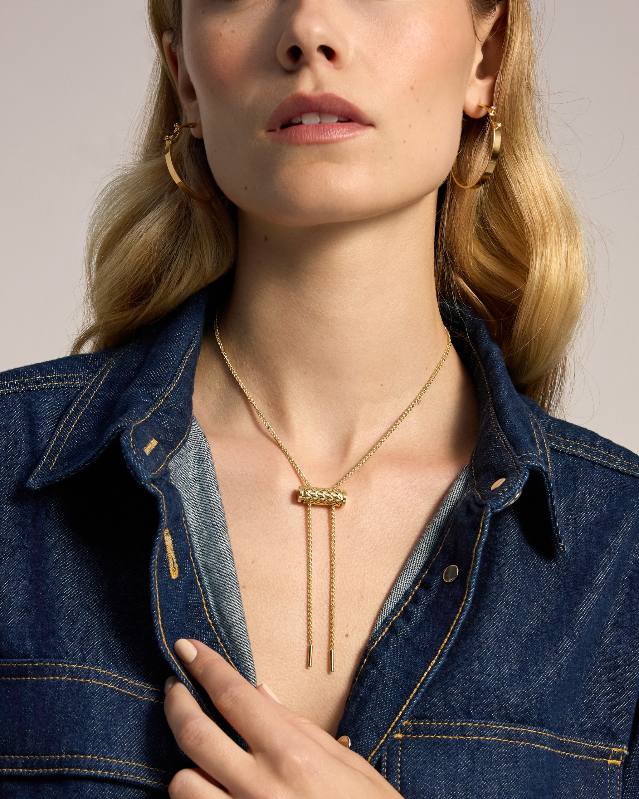 Monday Morning Mood Hoops in Yellow Gold