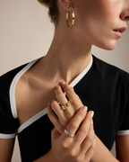 Monday Morning Mood Hoops in Rose Gold