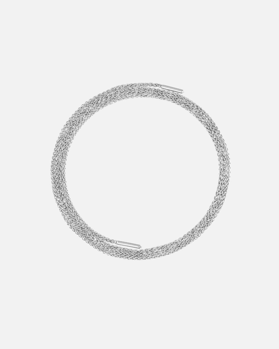 GM Latch Chain in White Gold