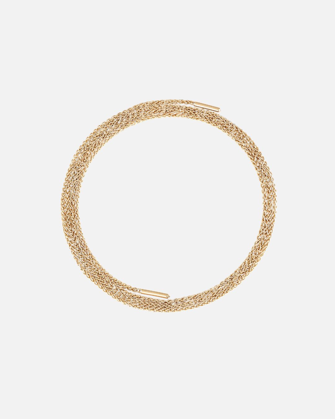 MM Latch Chain in Yellow Gold