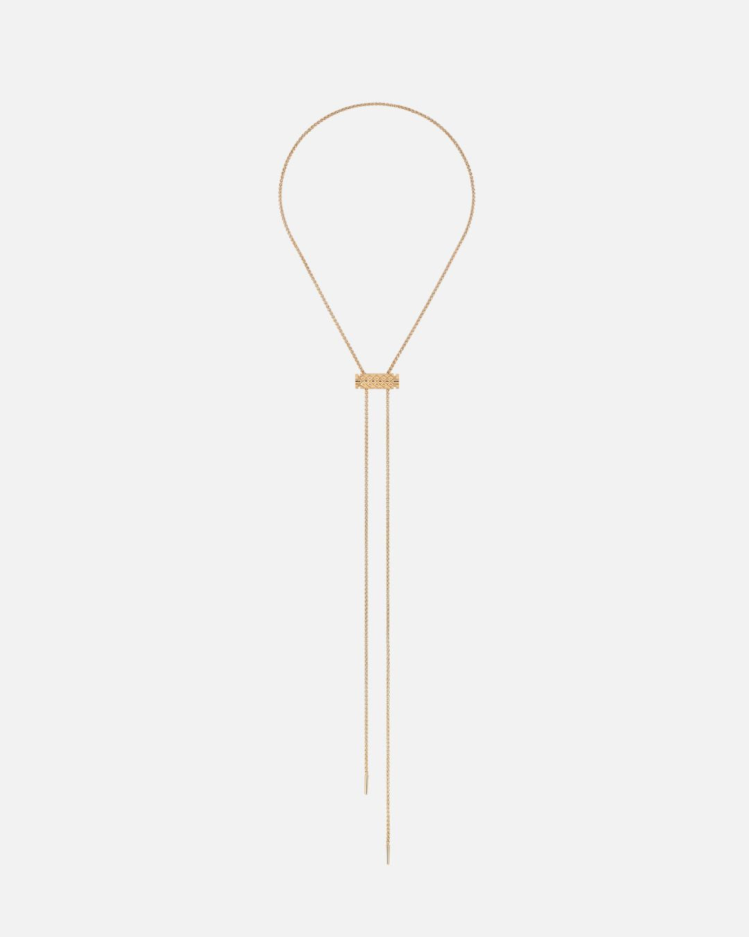 Sautoir Latch en Or Rose