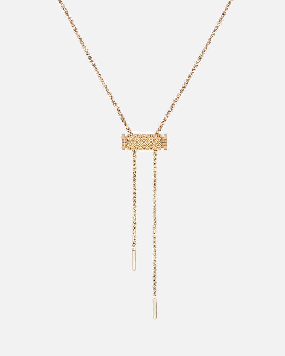 Pendentif Latch en Or Rose