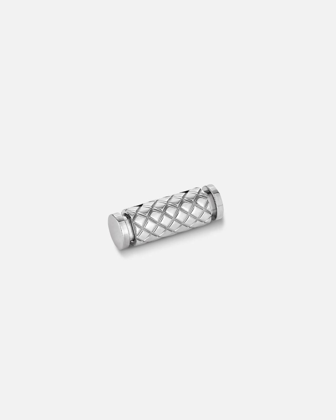 Latch Pendant in White Gold