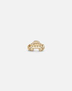 Gold Latch Ring in Yellow Gold