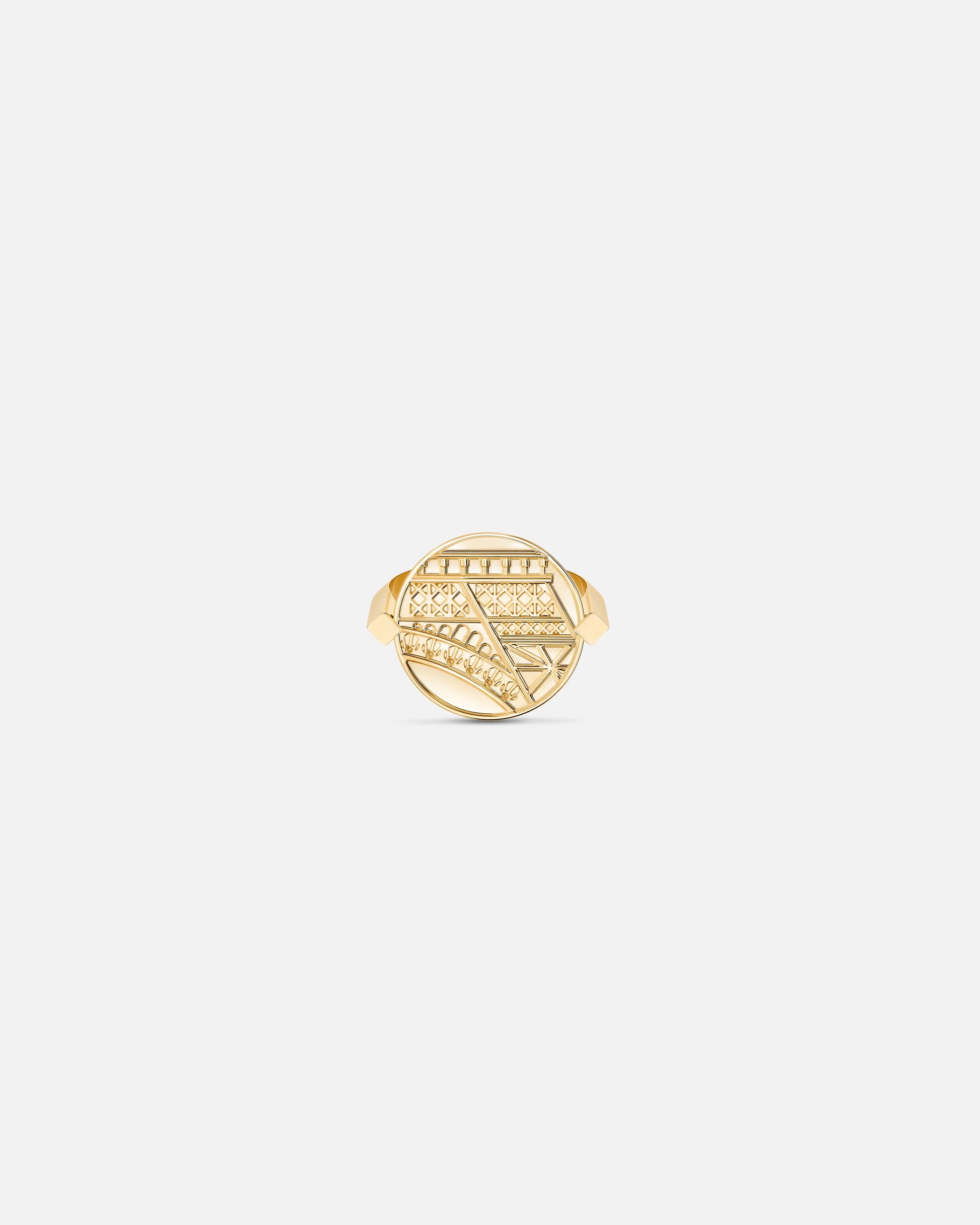 Paris PM Ring in Yellow Gold