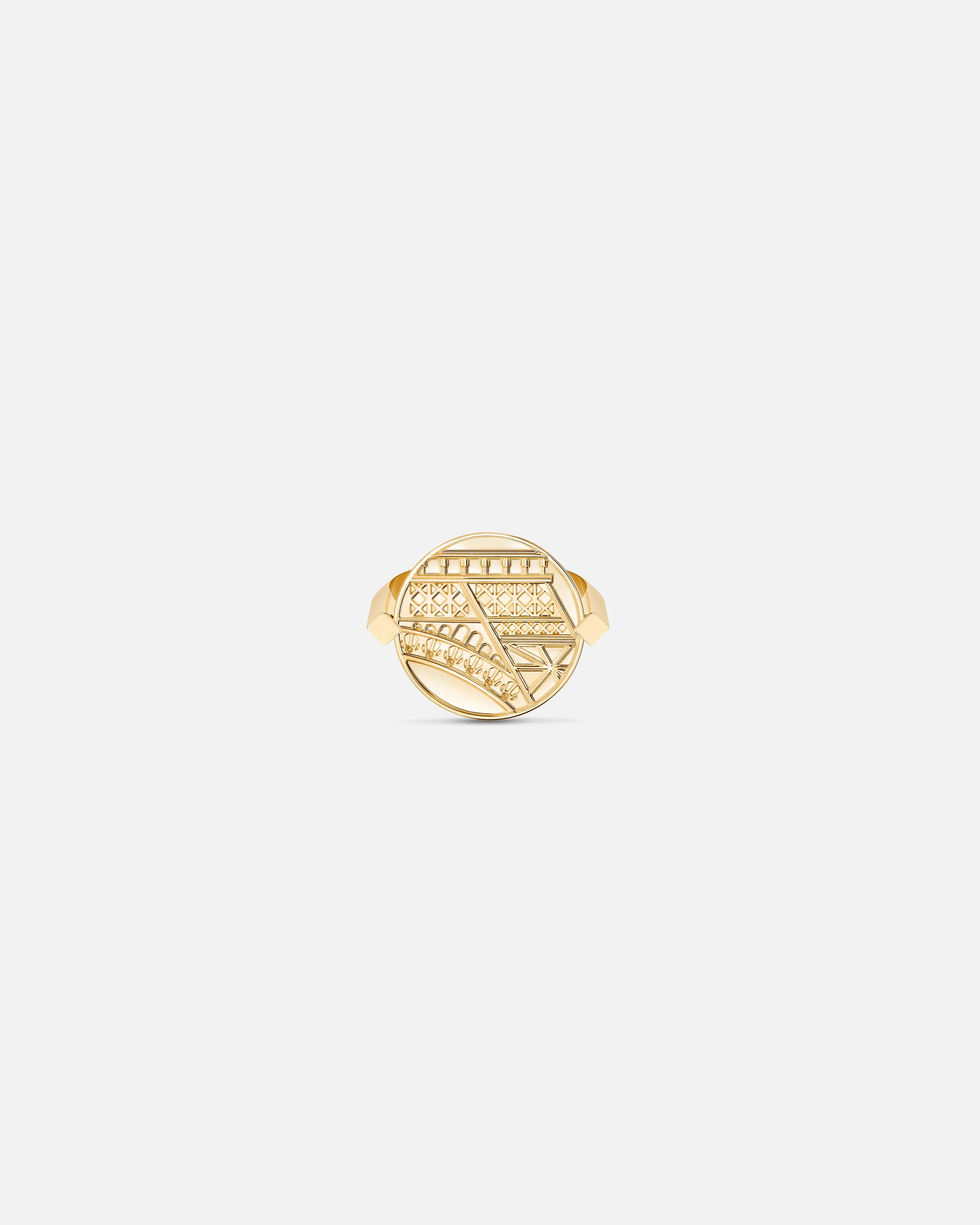 Paris PM Ring in Yellow Gold