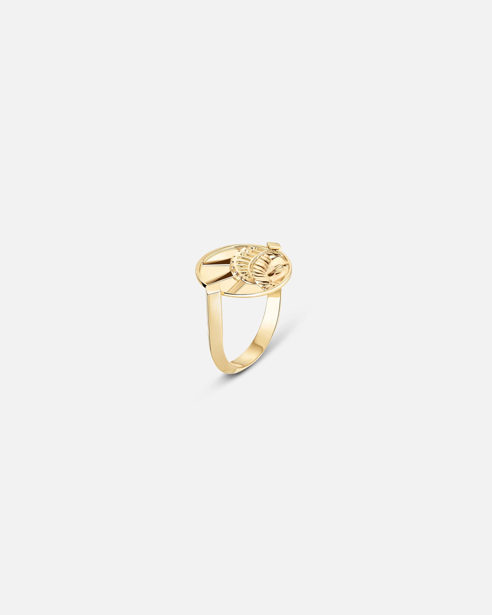 Statue of Liberty PM Ring in Yellow Gold