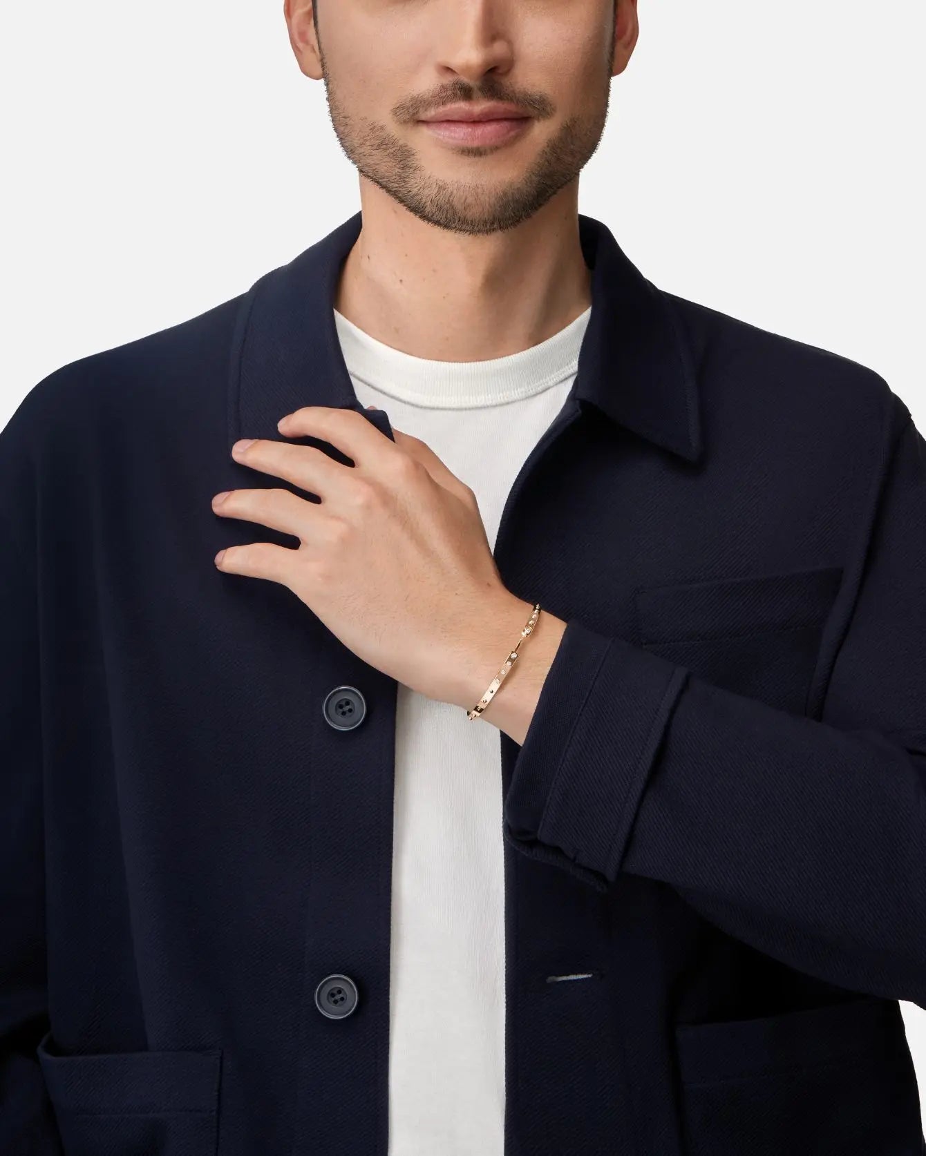 Brunch in NY Mood Bangle in Rose Gold