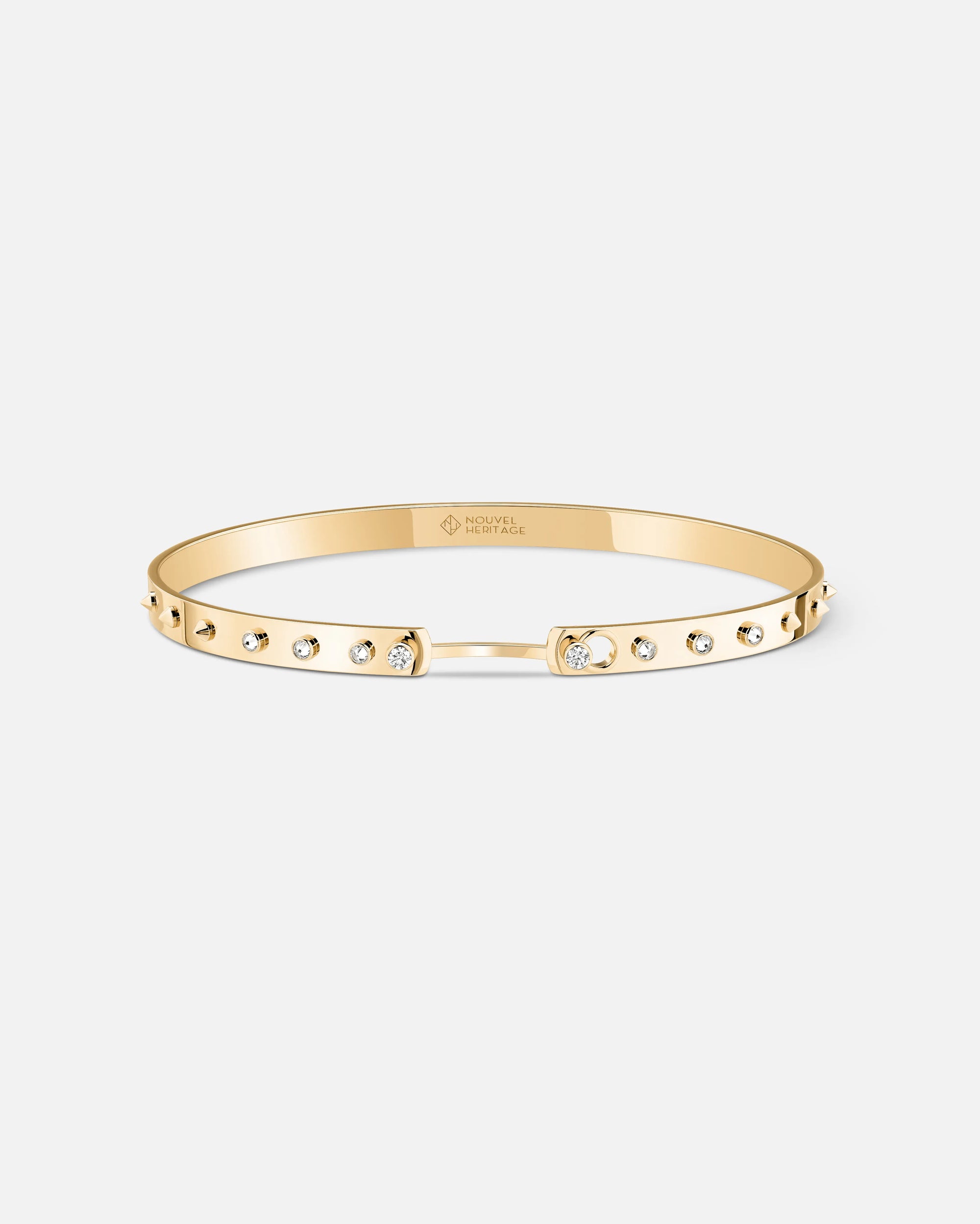Brunch in NY Mood Bangle in Yellow Gold