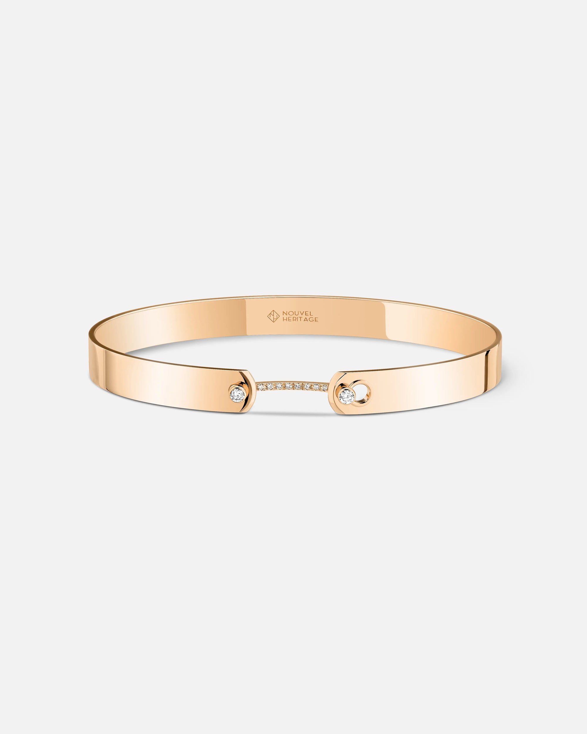 Business Meeting GM Mood Bangle in Rose Gold