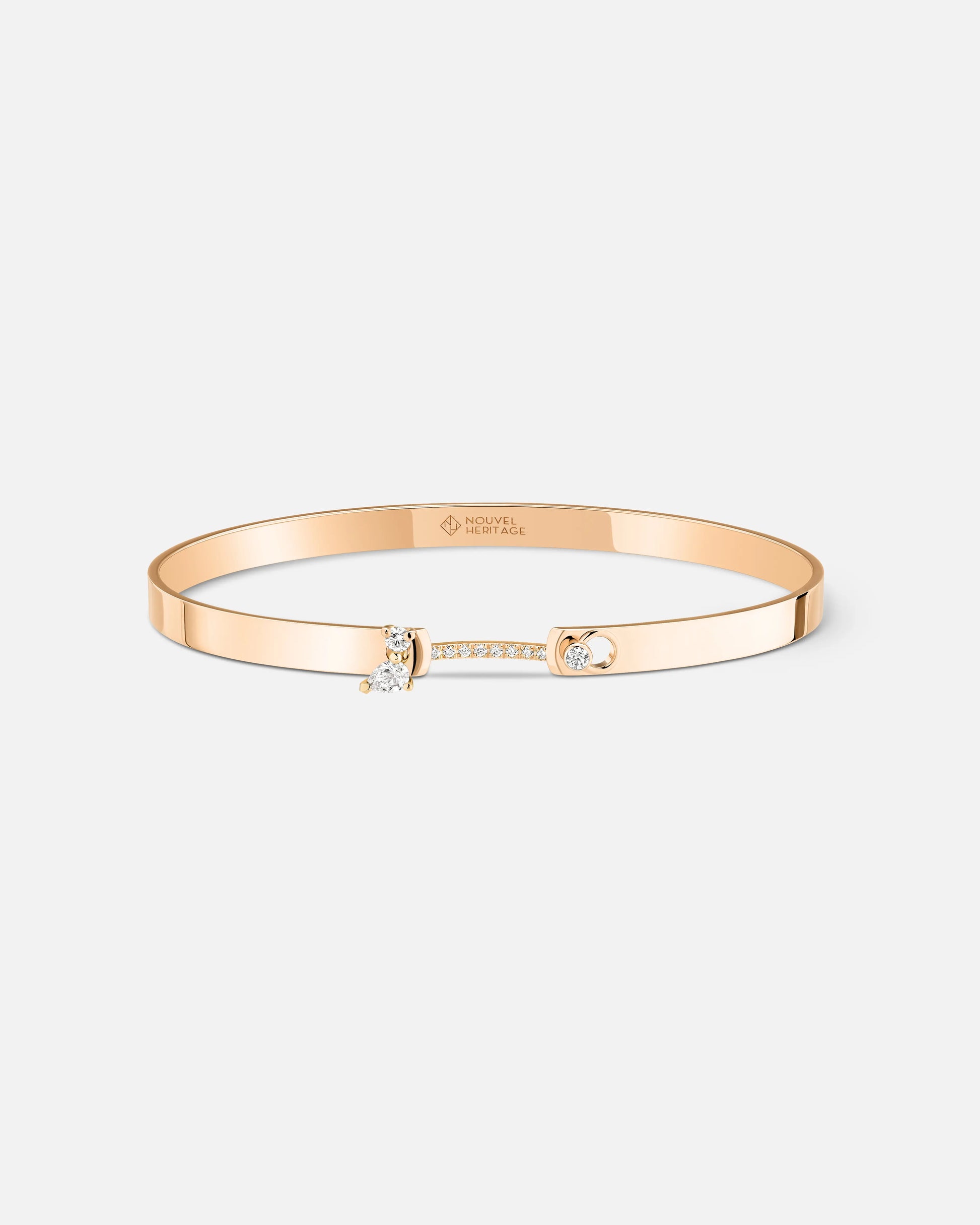 Cocktail Time Mood Bangle in Rose Gold
