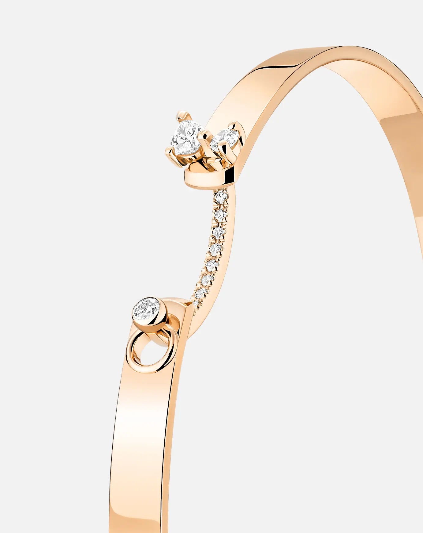Cocktail Time Mood Bangle in Rose Gold
