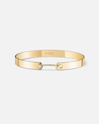 Dinner Date GM Mood Bangle in Yellow Gold
