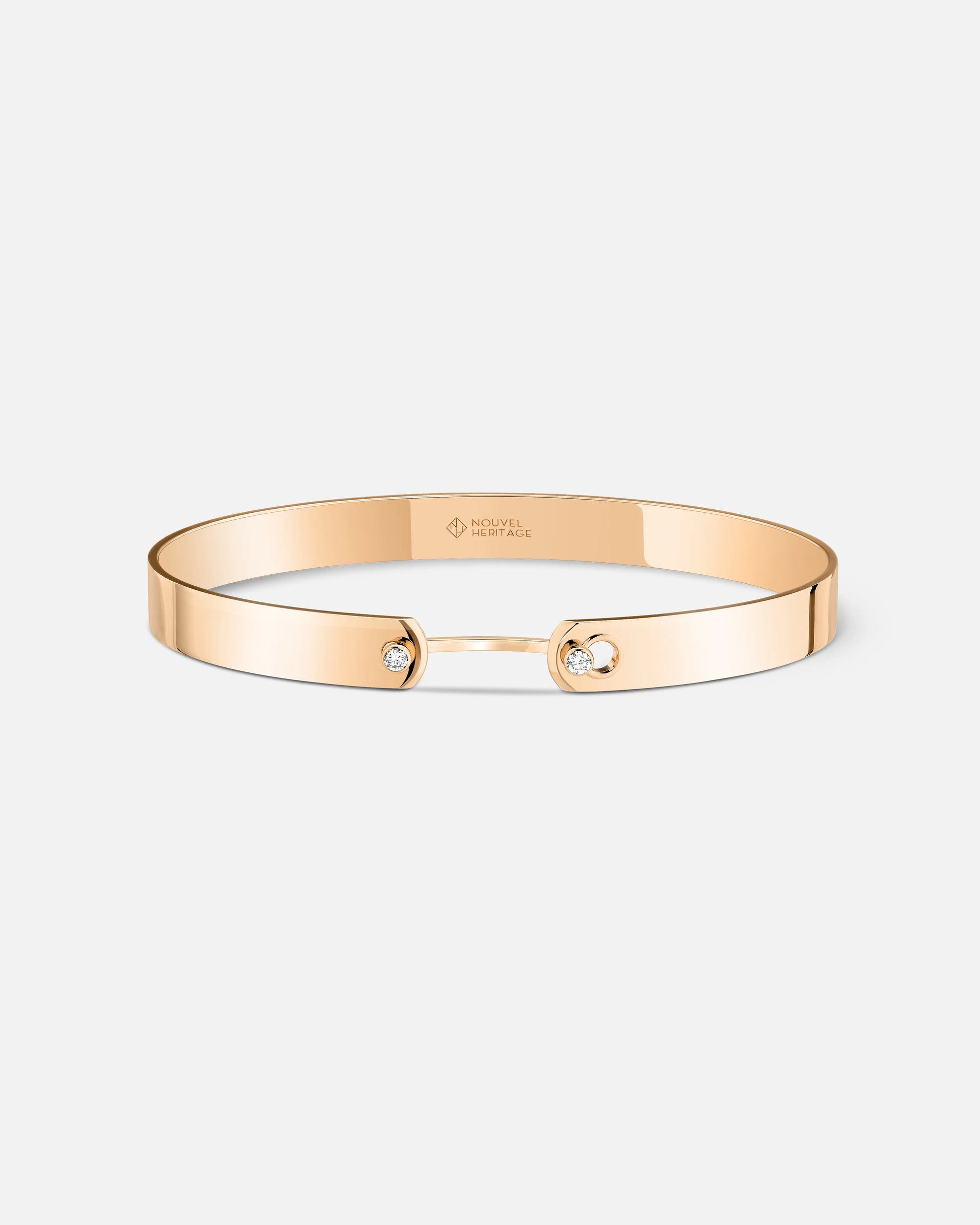 Monday Morning GM Mood Bangle in Rose Gold