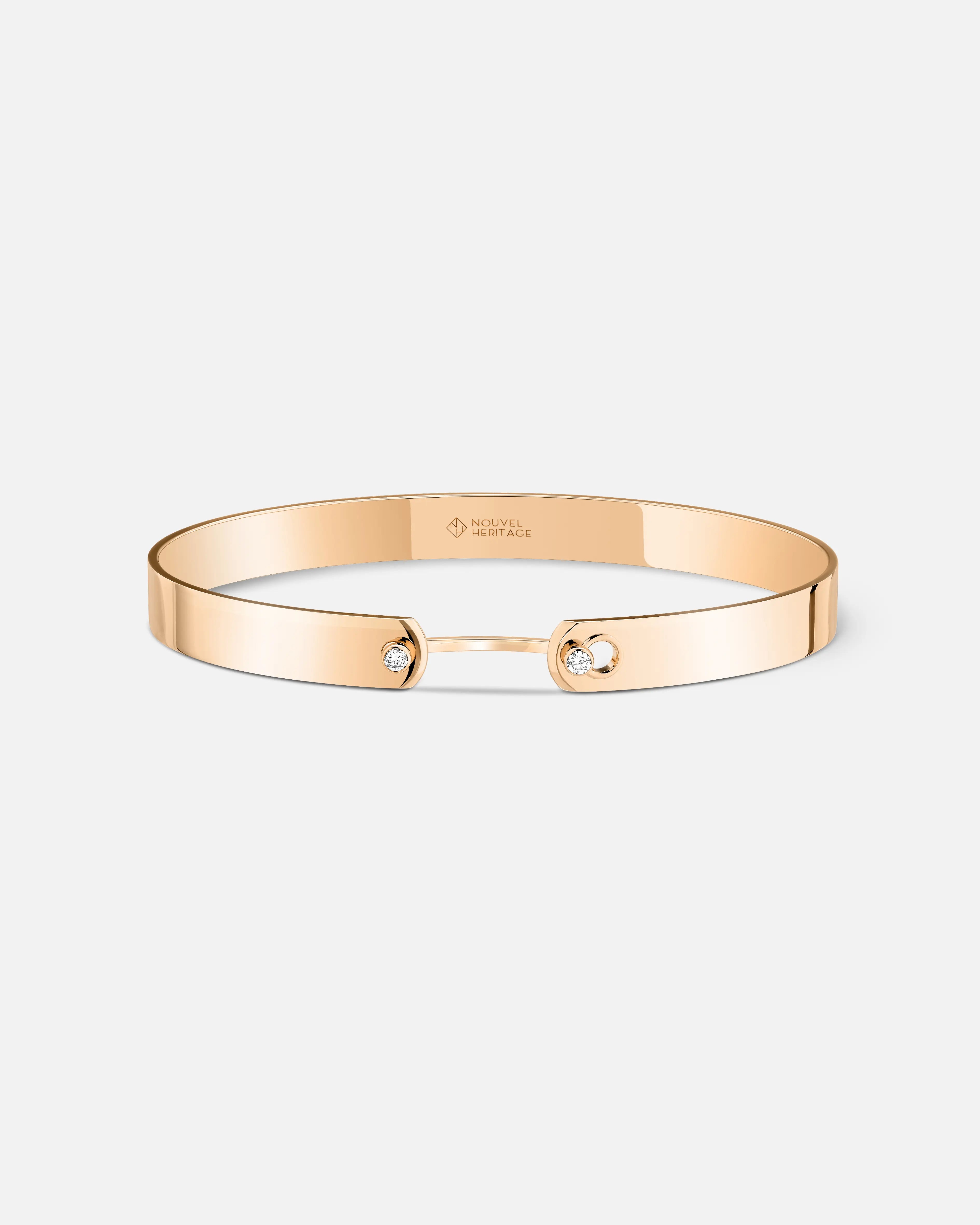 Monday Morning GM Mood Bangle in Rose Gold