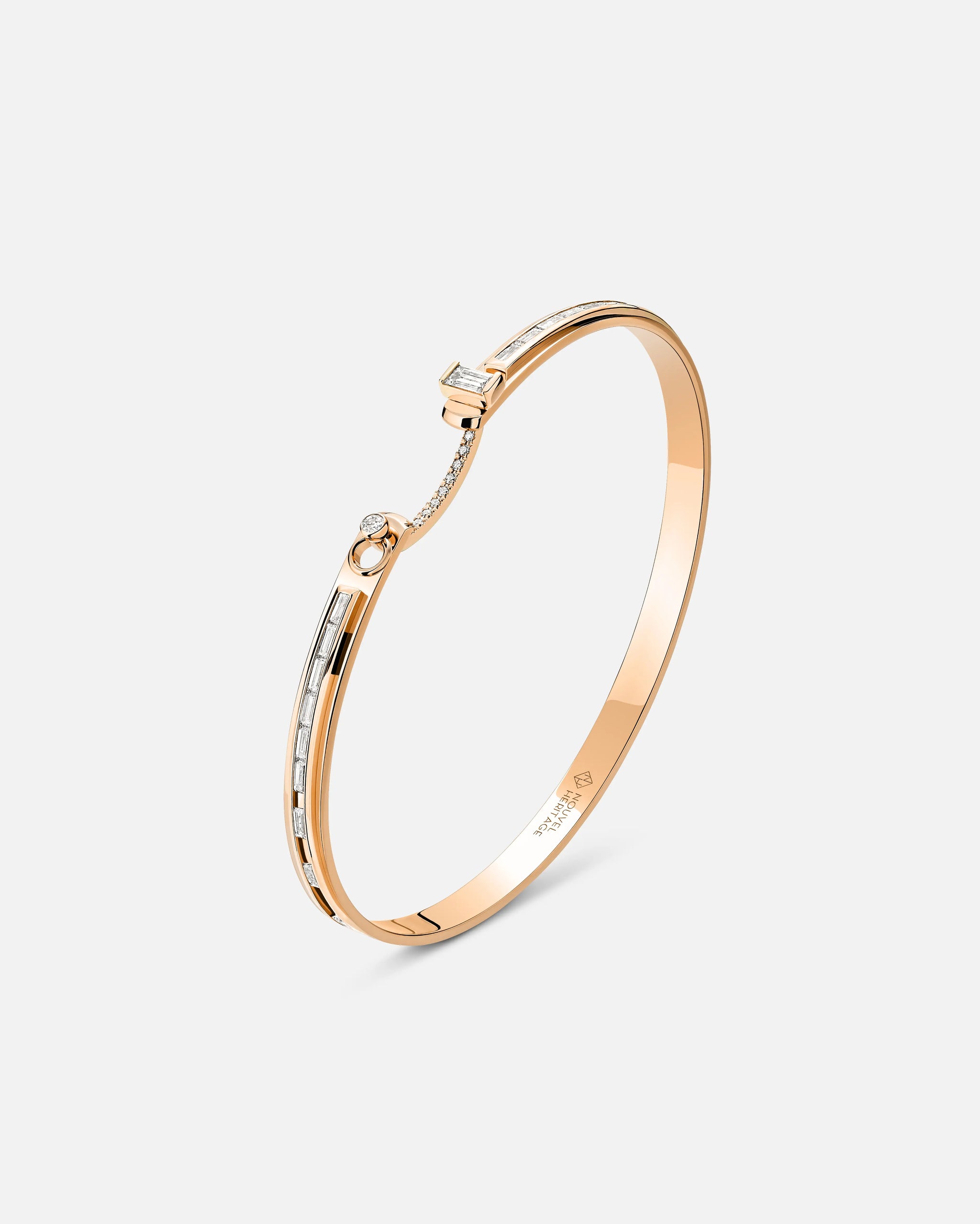 My Best Friend's Wedding Mood Bangle in Rose Gold - 1 - Nouvel Heritage