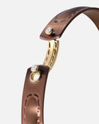 On The Rocks Mood Bangle in Yellow Gold