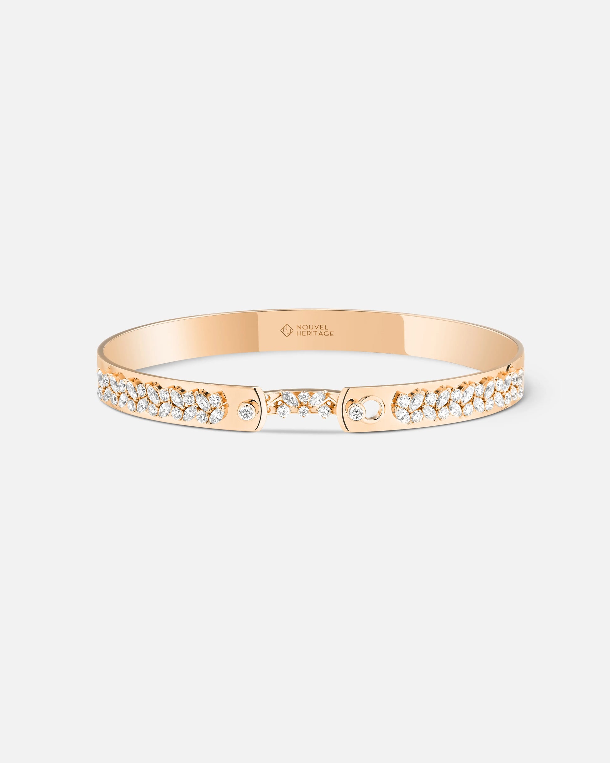Soirée Mood Bangle in Rose Gold