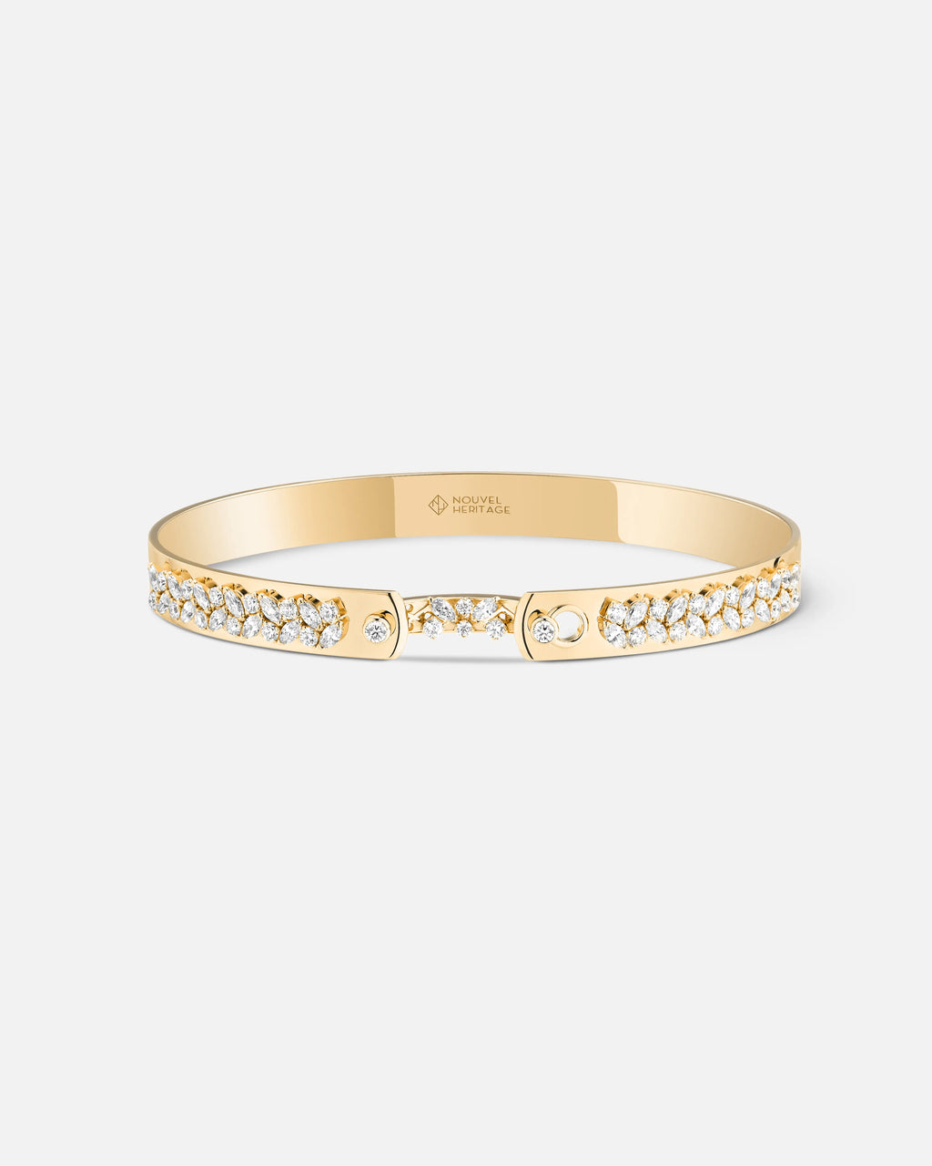 Soirée Mood Bangle in Yellow Gold
