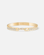 Soirée Mood Bangle in Yellow Gold