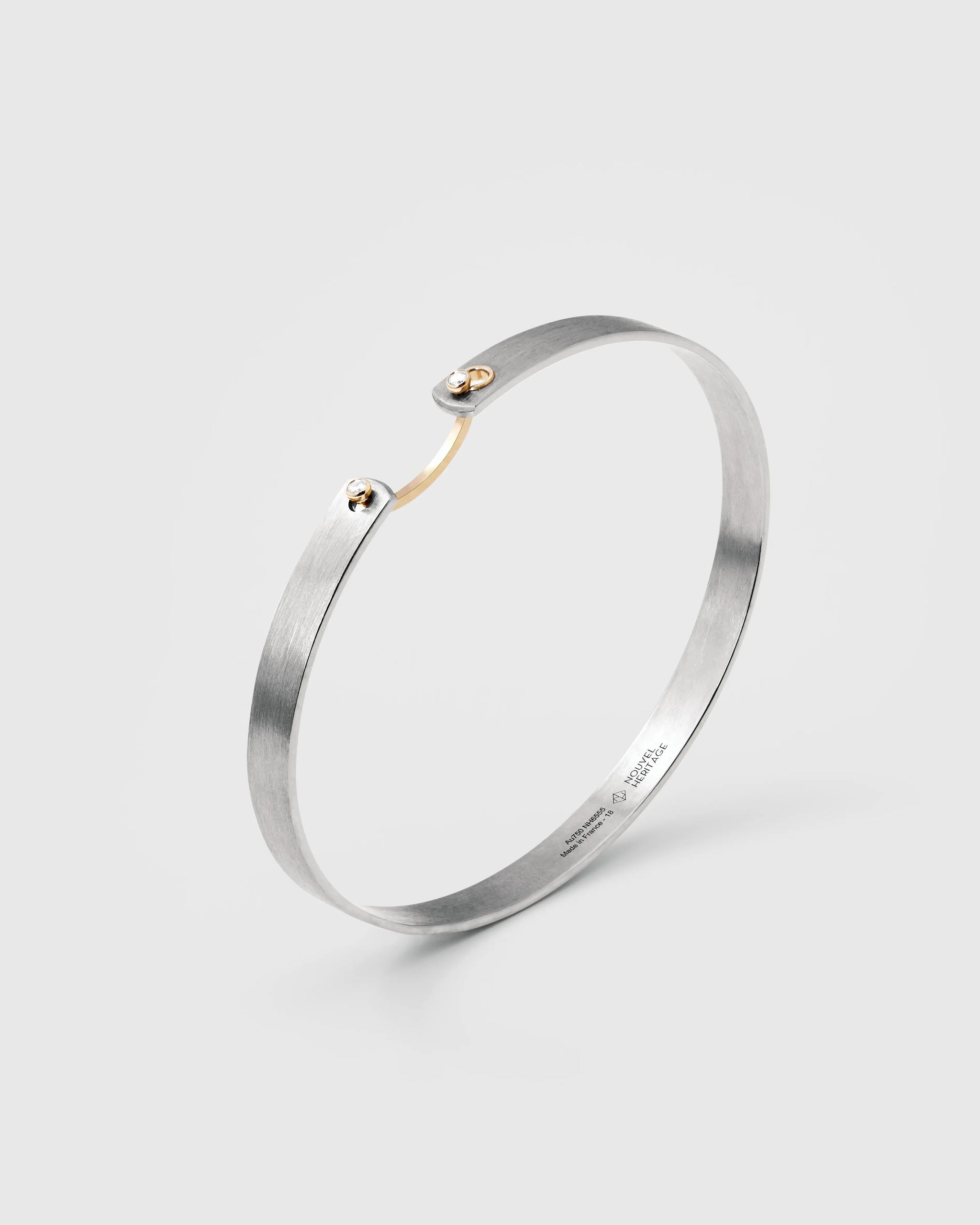 Titanium GM  Mood Bangle in Yellow Gold - 1 - Nouvel Heritage