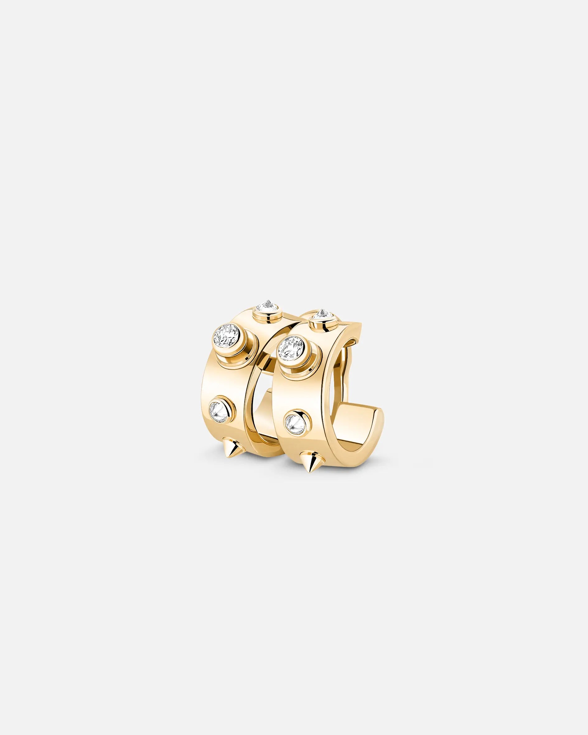 Brunch in NY Ear Clip in Yellow Gold - 1 - Nouvel Heritage