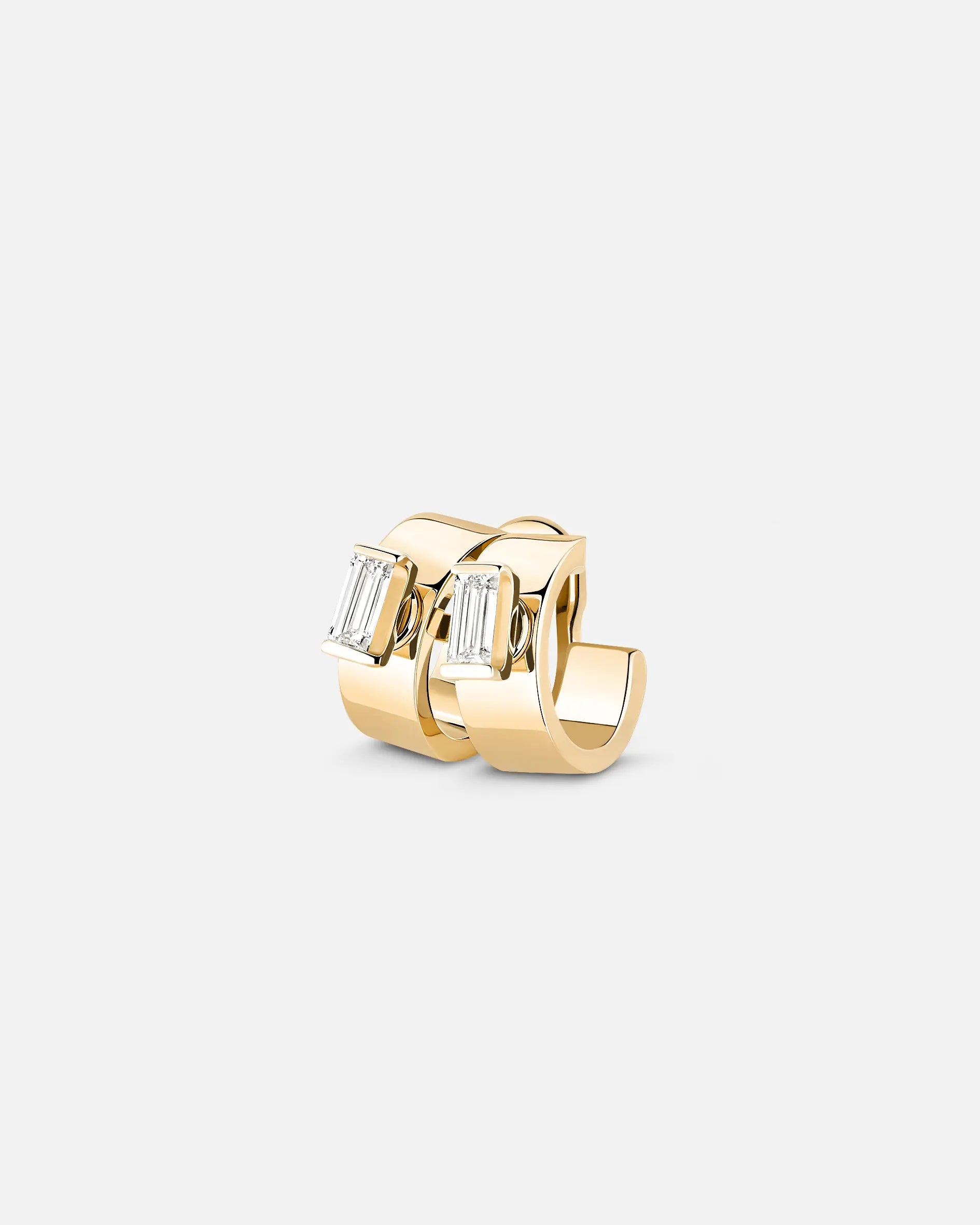 Dinner Date Ear Clip in Yellow Gold - 1 - Nouvel Heritage
