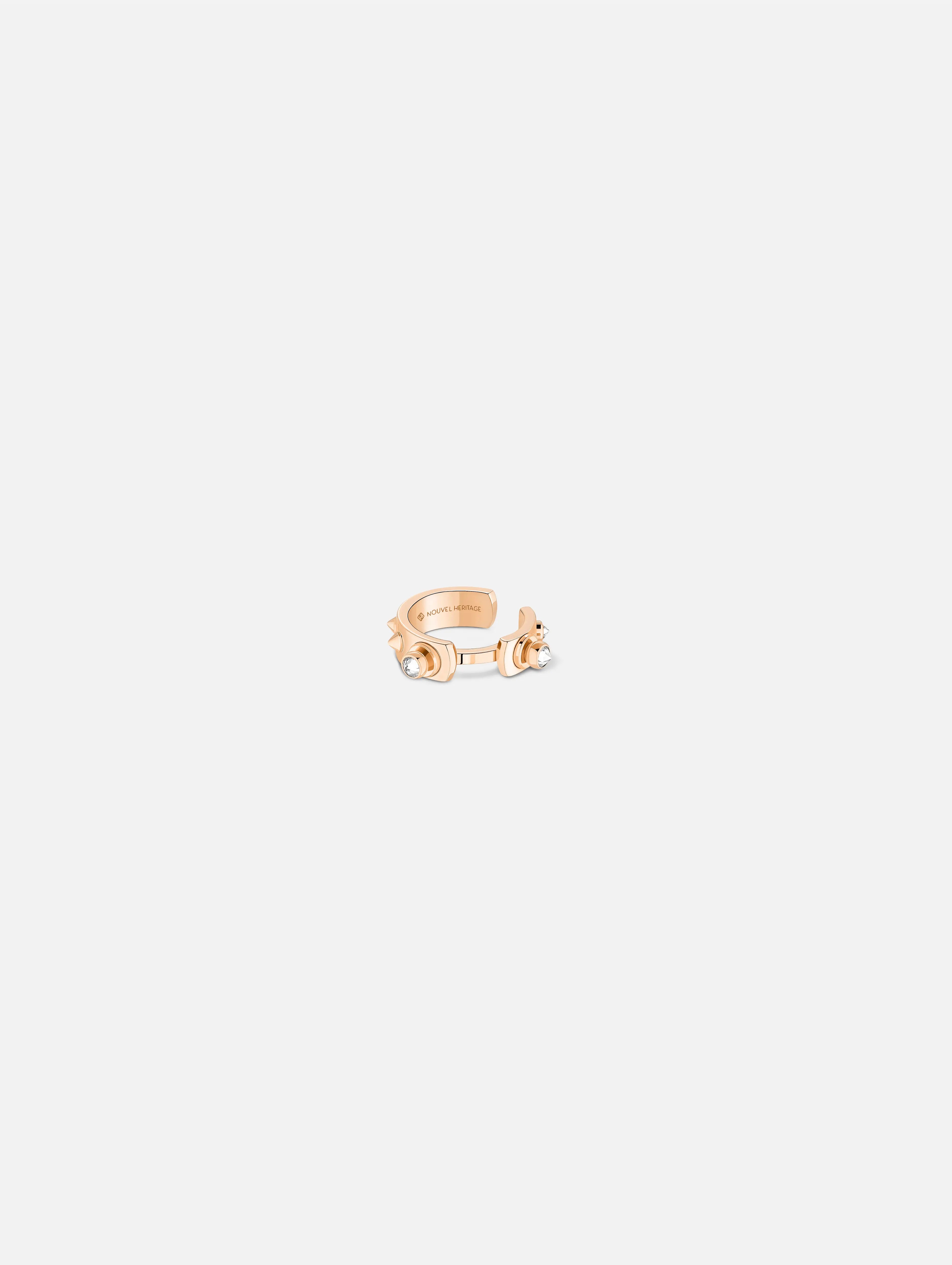 Brunch in NY Ear Cuff in Rose Gold