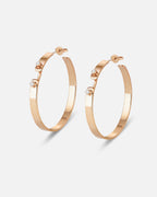 Monday Morning Mood Hoops in Rose Gold