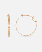 Monday Morning Mood Hoops in Rose Gold