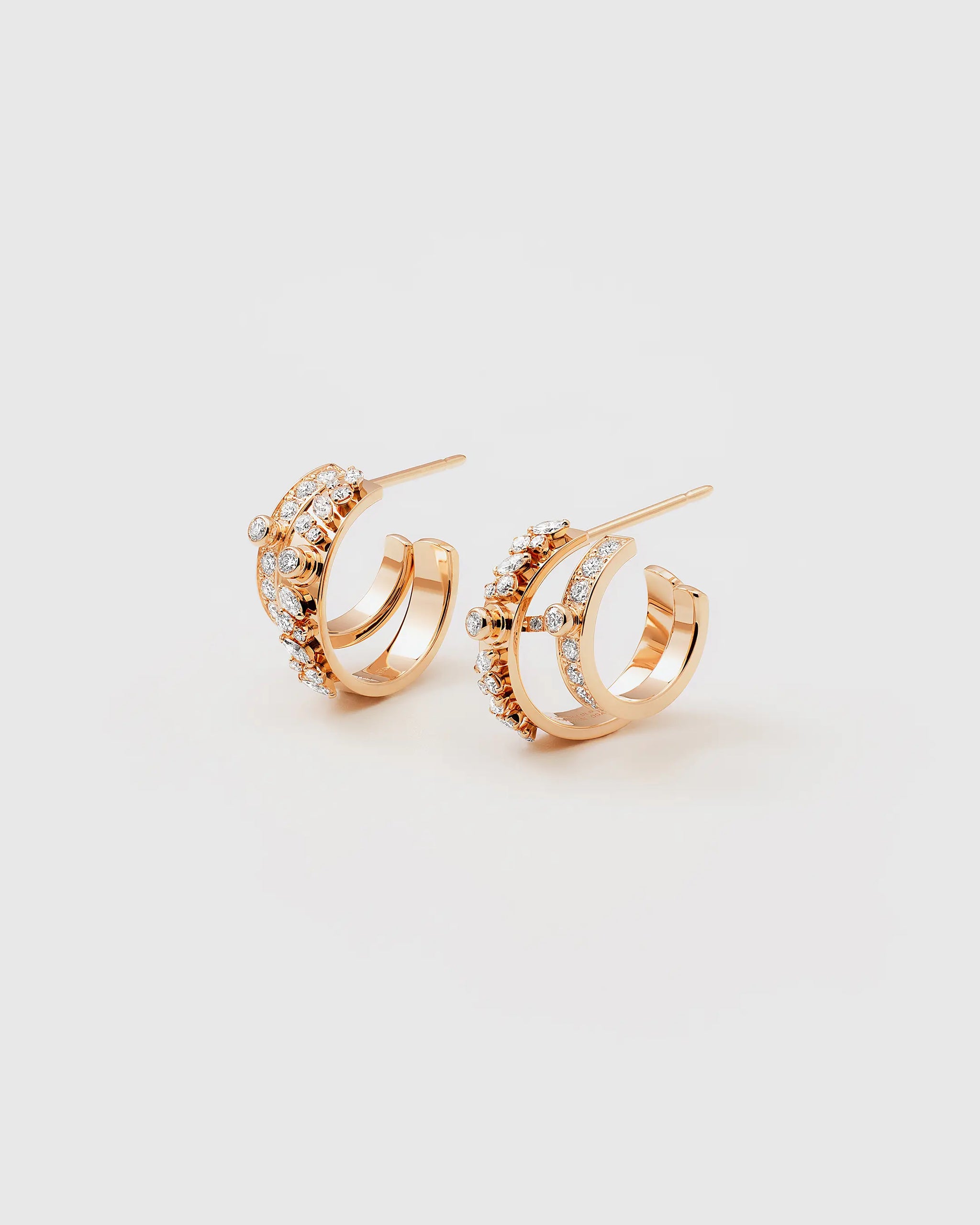 Under The Stars Mood Hoops in Rose Gold - 1 - Nouvel Heritage