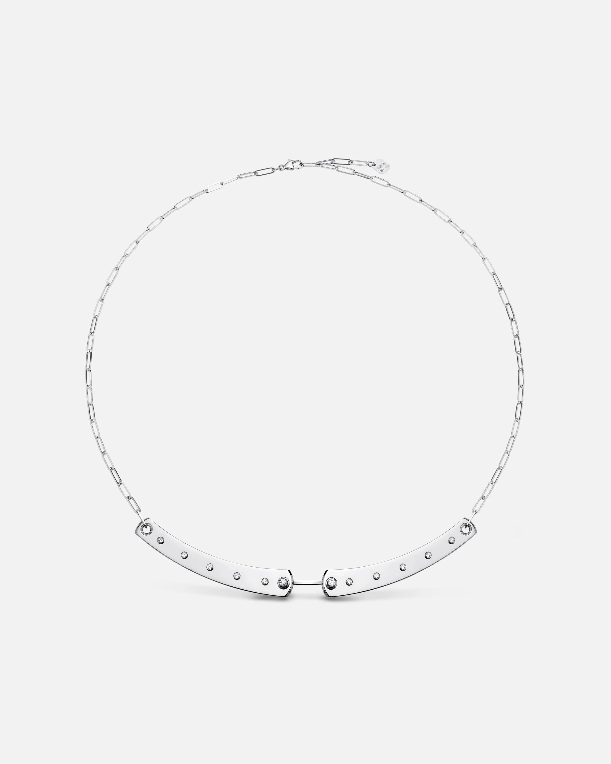 Brunch in NY Mood Necklace in White Gold - 1 - Nouvel Heritage