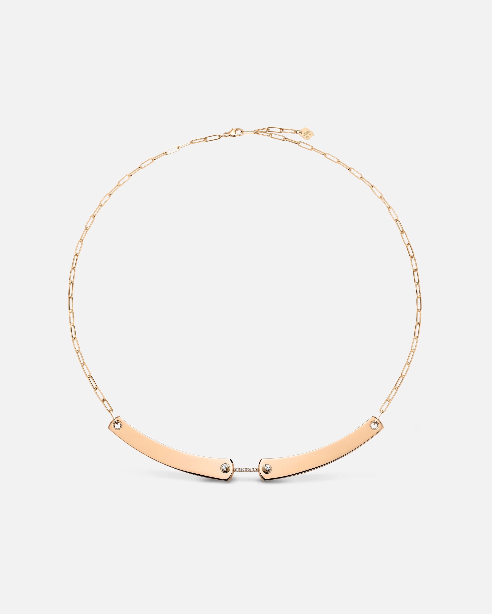 Business Meeting Mood Necklace in Rose Gold - 1 - Nouvel Heritage