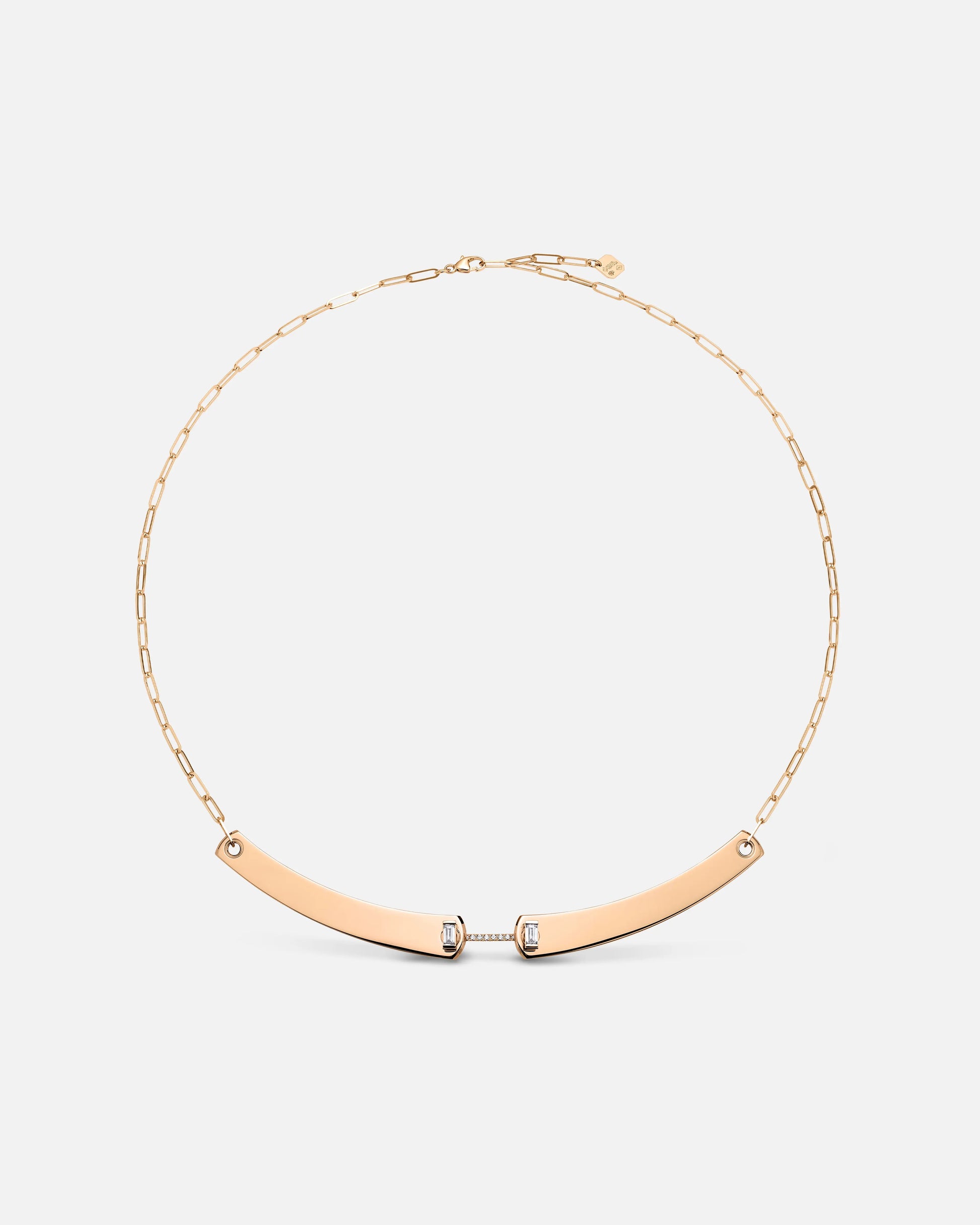 Dinner Date Mood Necklace in Rose Gold