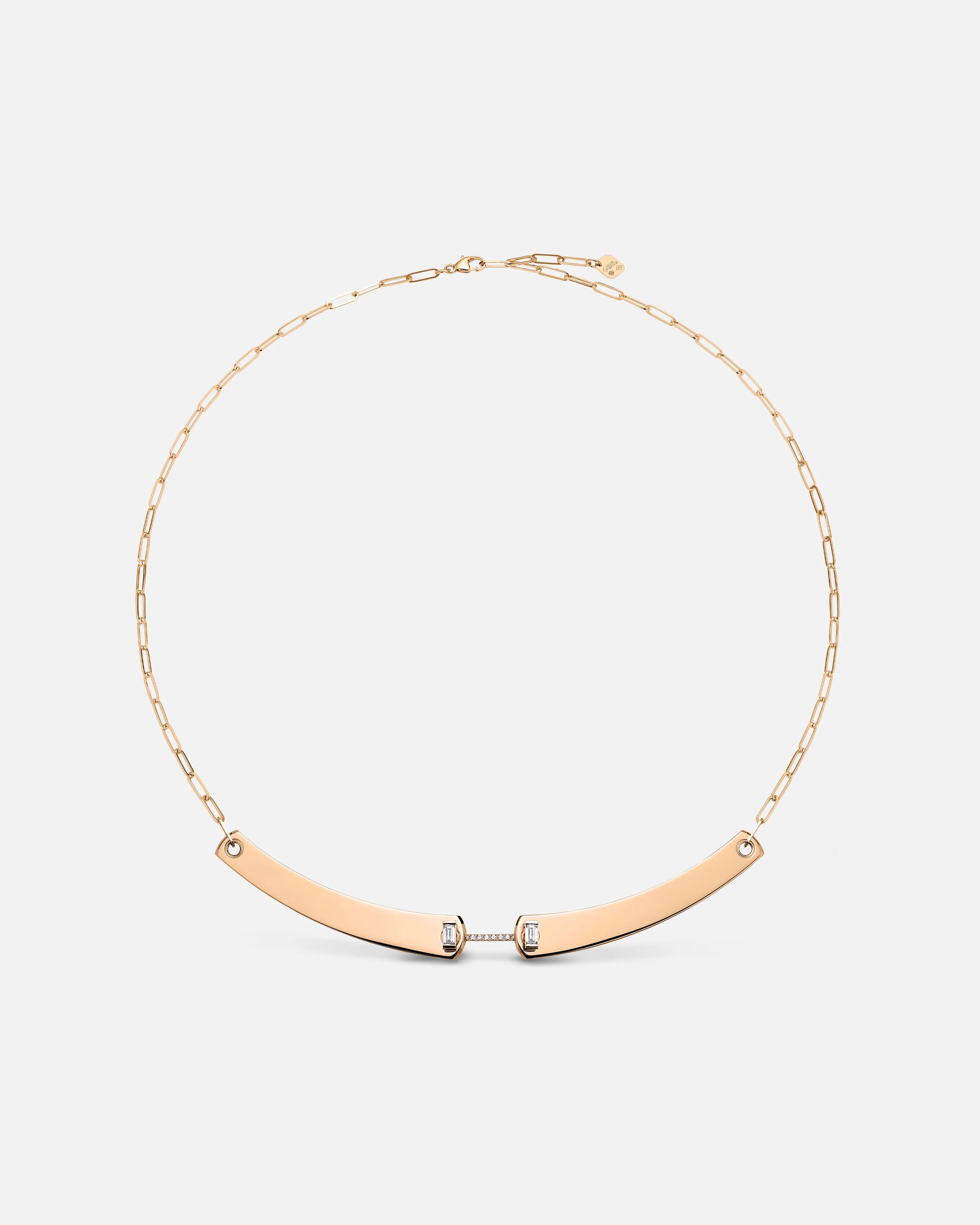 Dinner Date Mood Necklace in Rose Gold