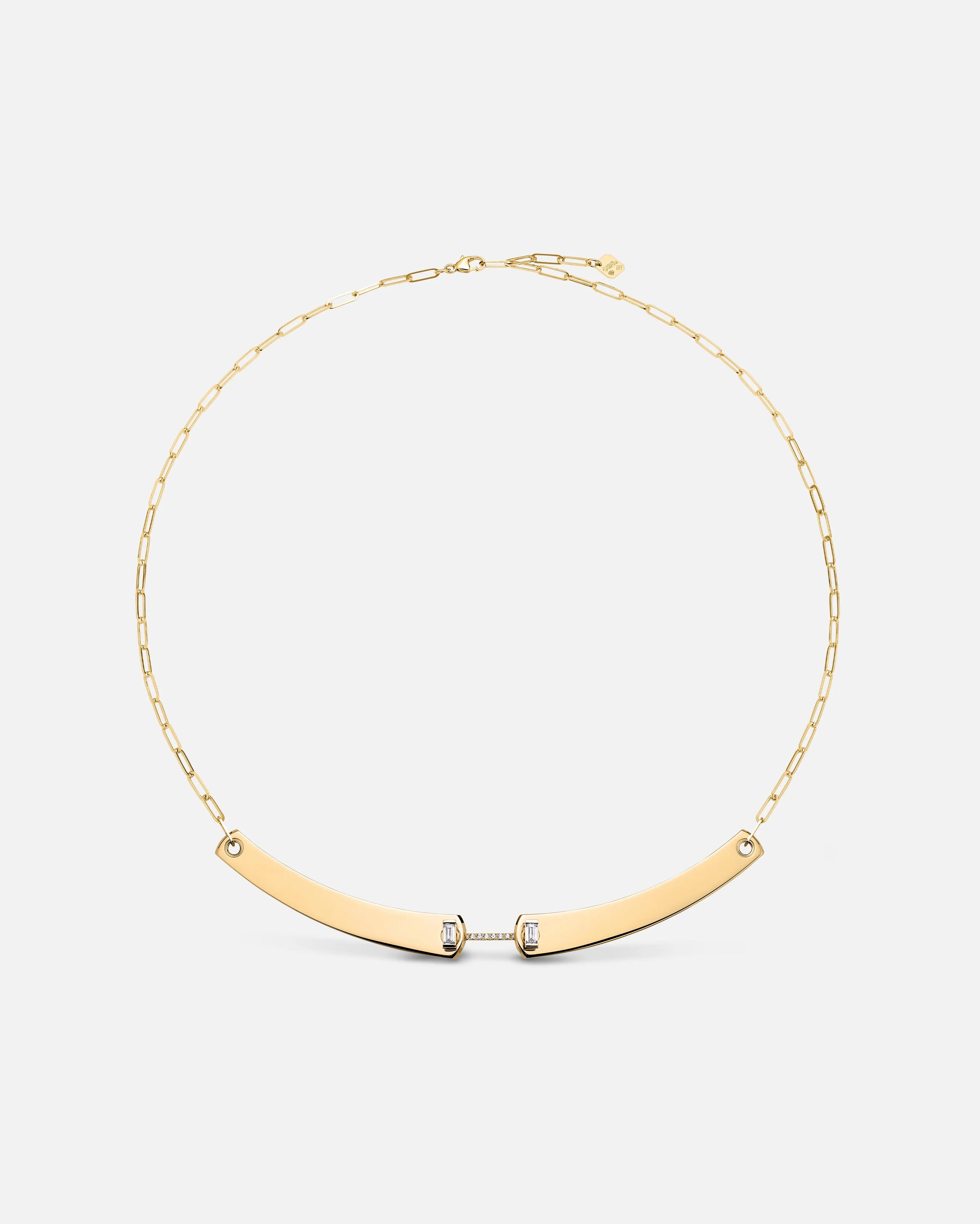 Dinner Date Mood Necklace in Yellow Gold - 1 - Nouvel Heritage