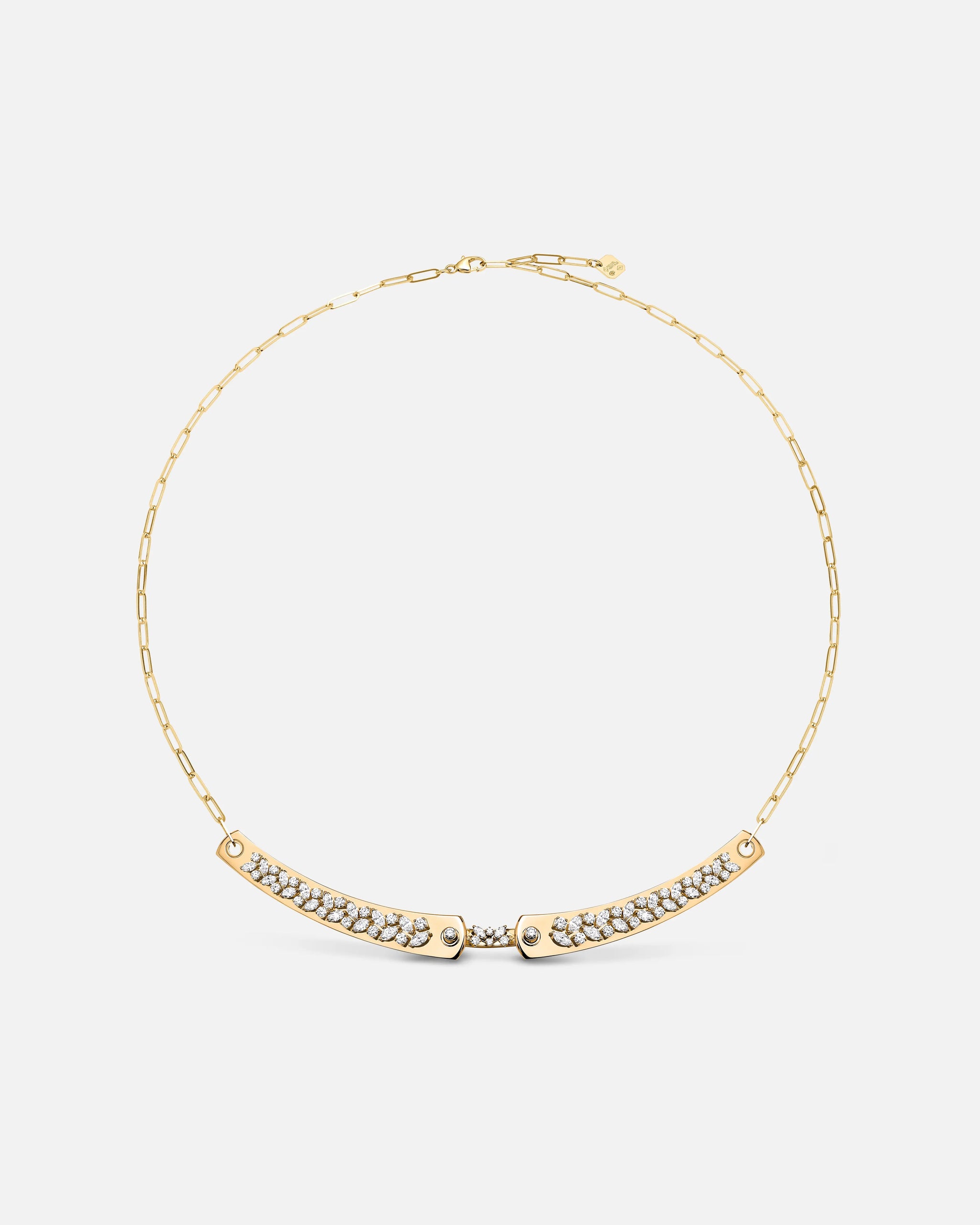 Soirée Mood Necklace in Yellow Gold - 1 - Nouvel Heritage