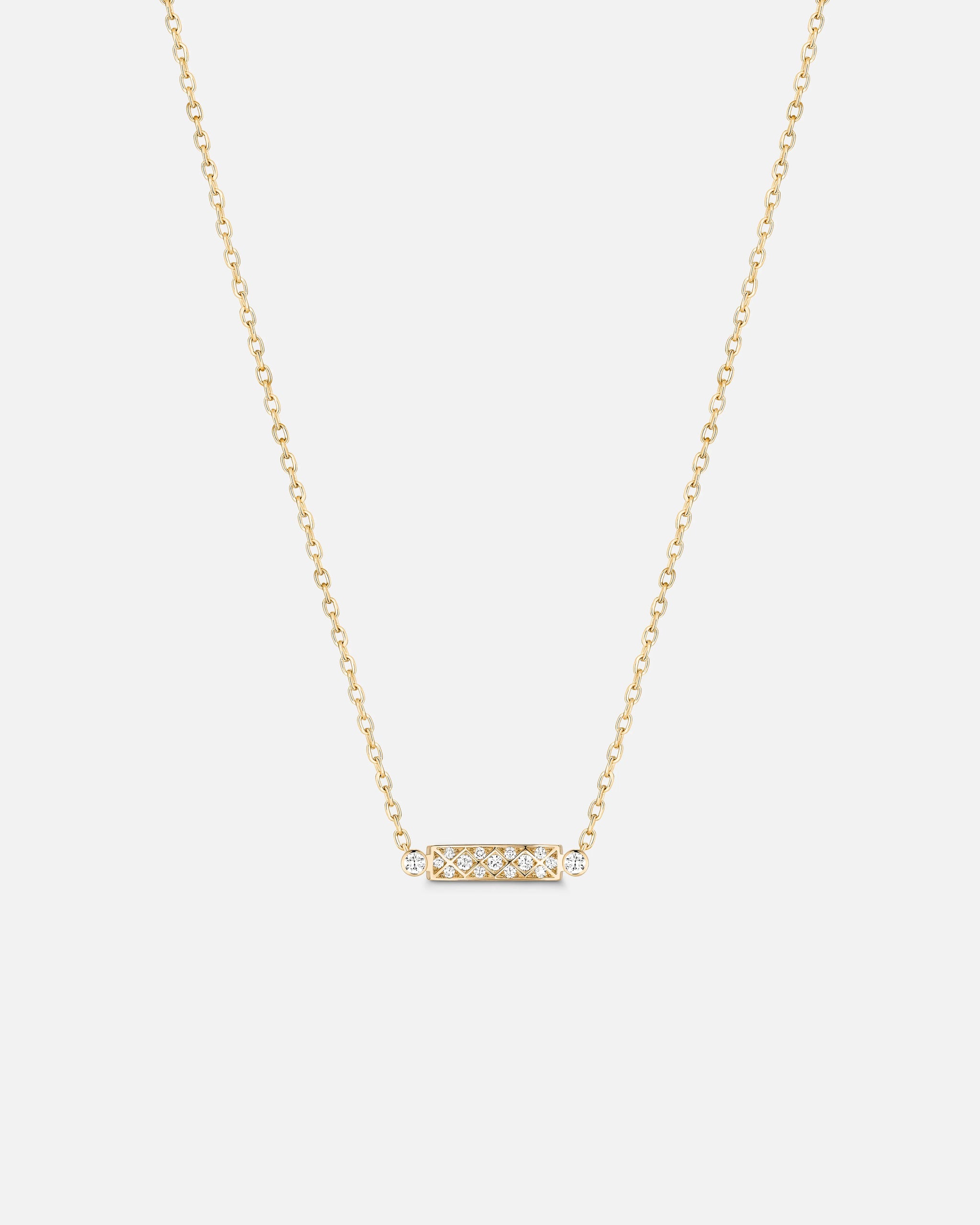 Parisian Stroll Mood Pendant in Yellow Gold - 1 - Nouvel Heritage