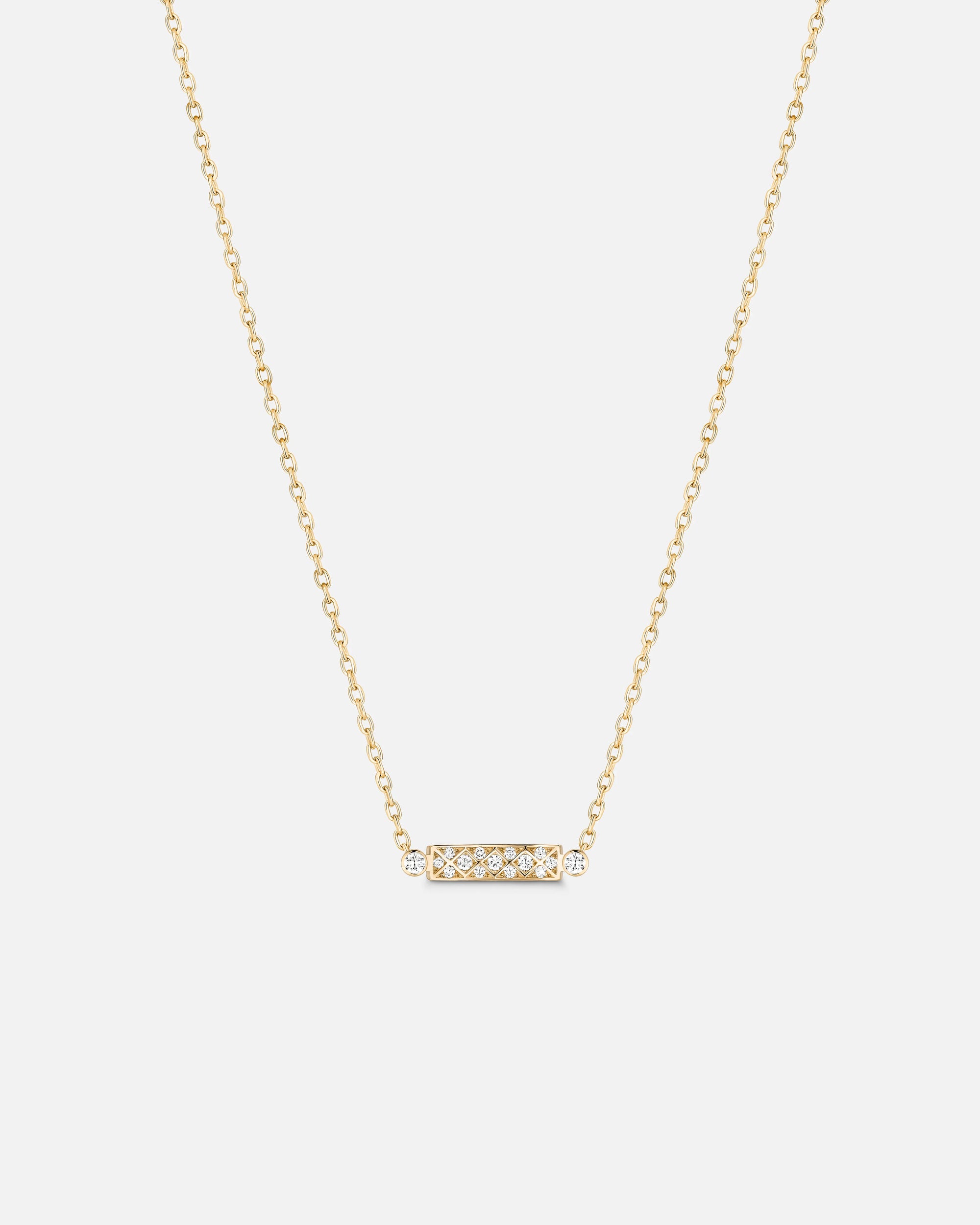 Parisian Stroll Mood Pendant in Yellow Gold