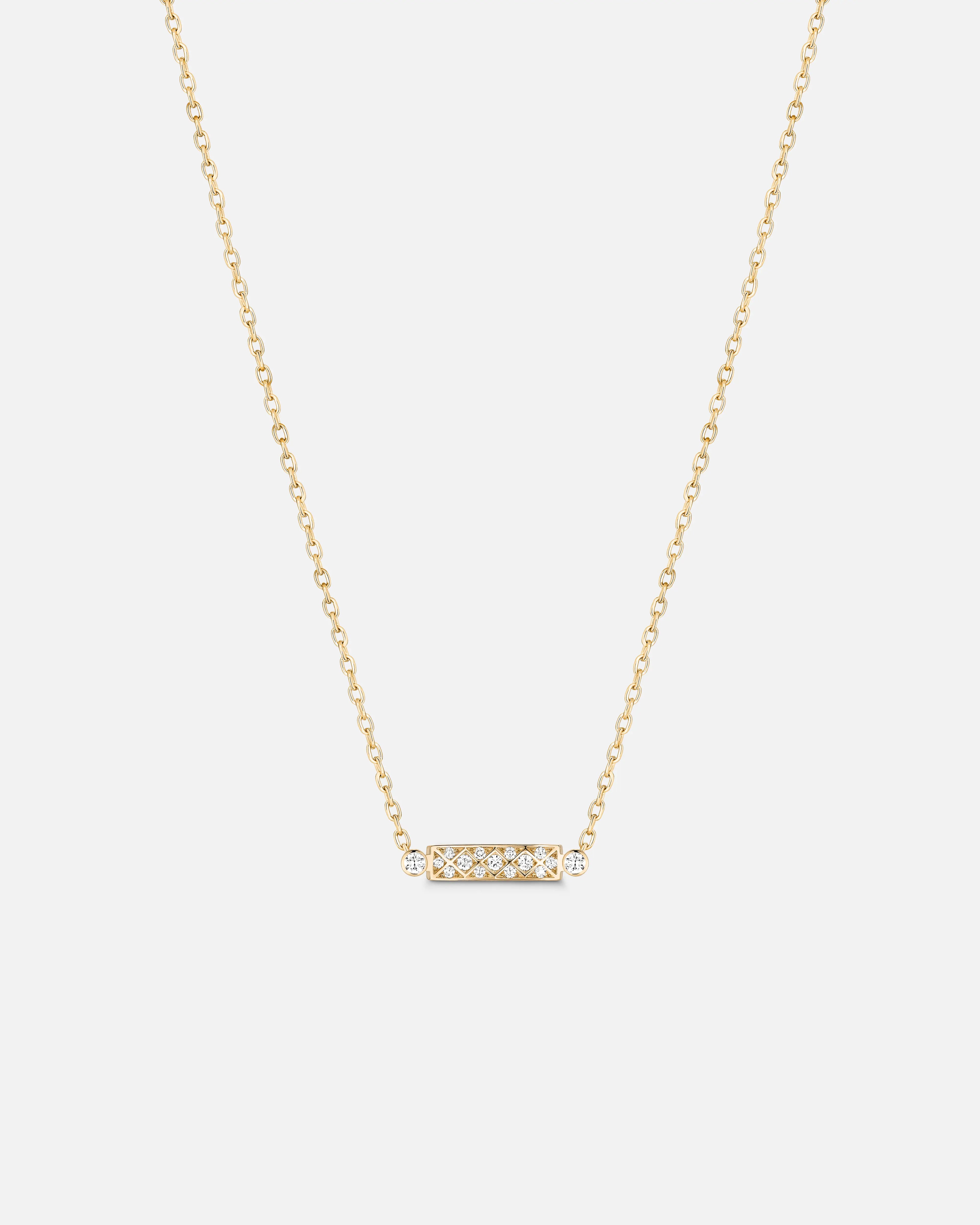 Parisian Stroll Mood Pendant in Yellow Gold