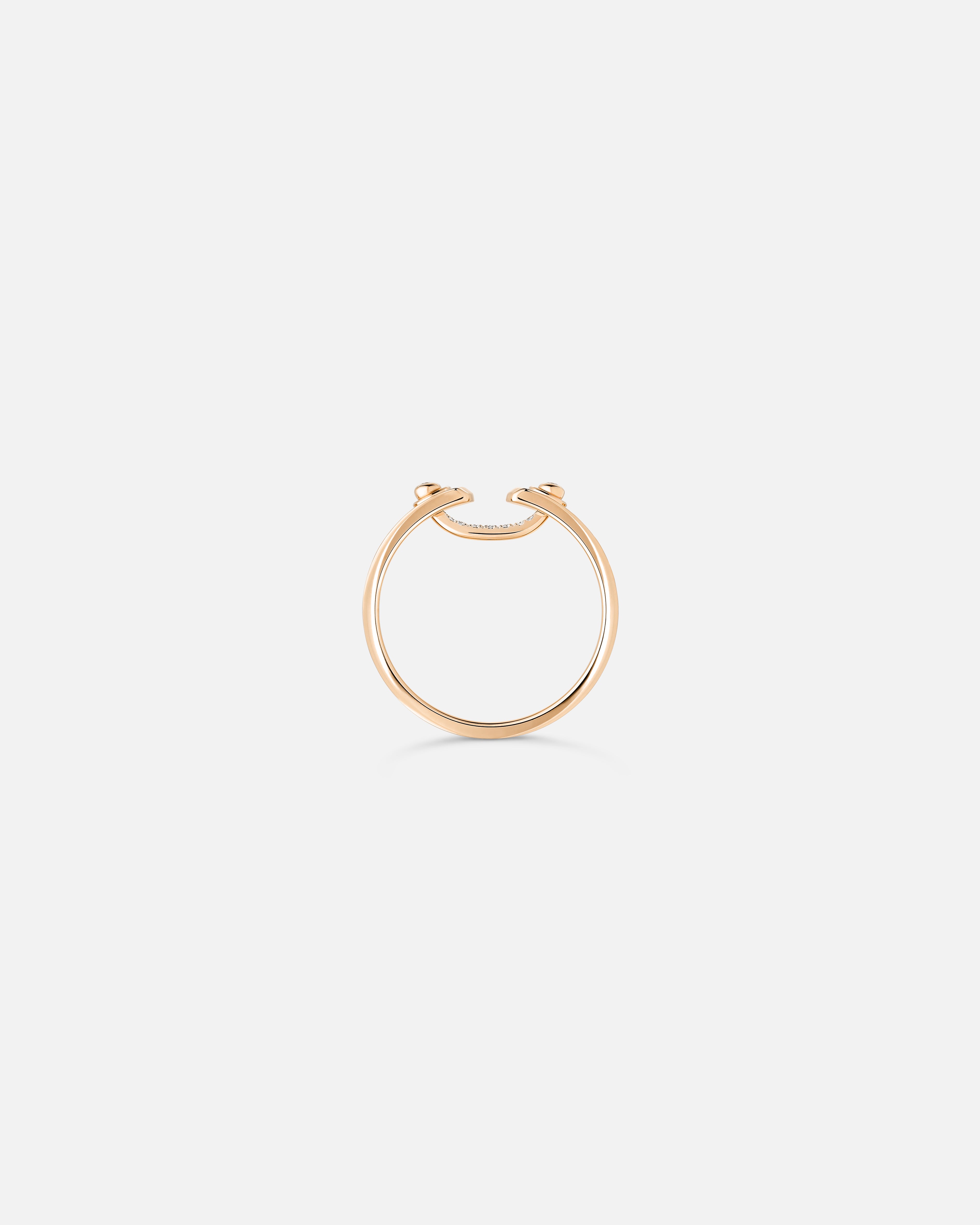 Business Meeting Mood Ring in Rose Gold