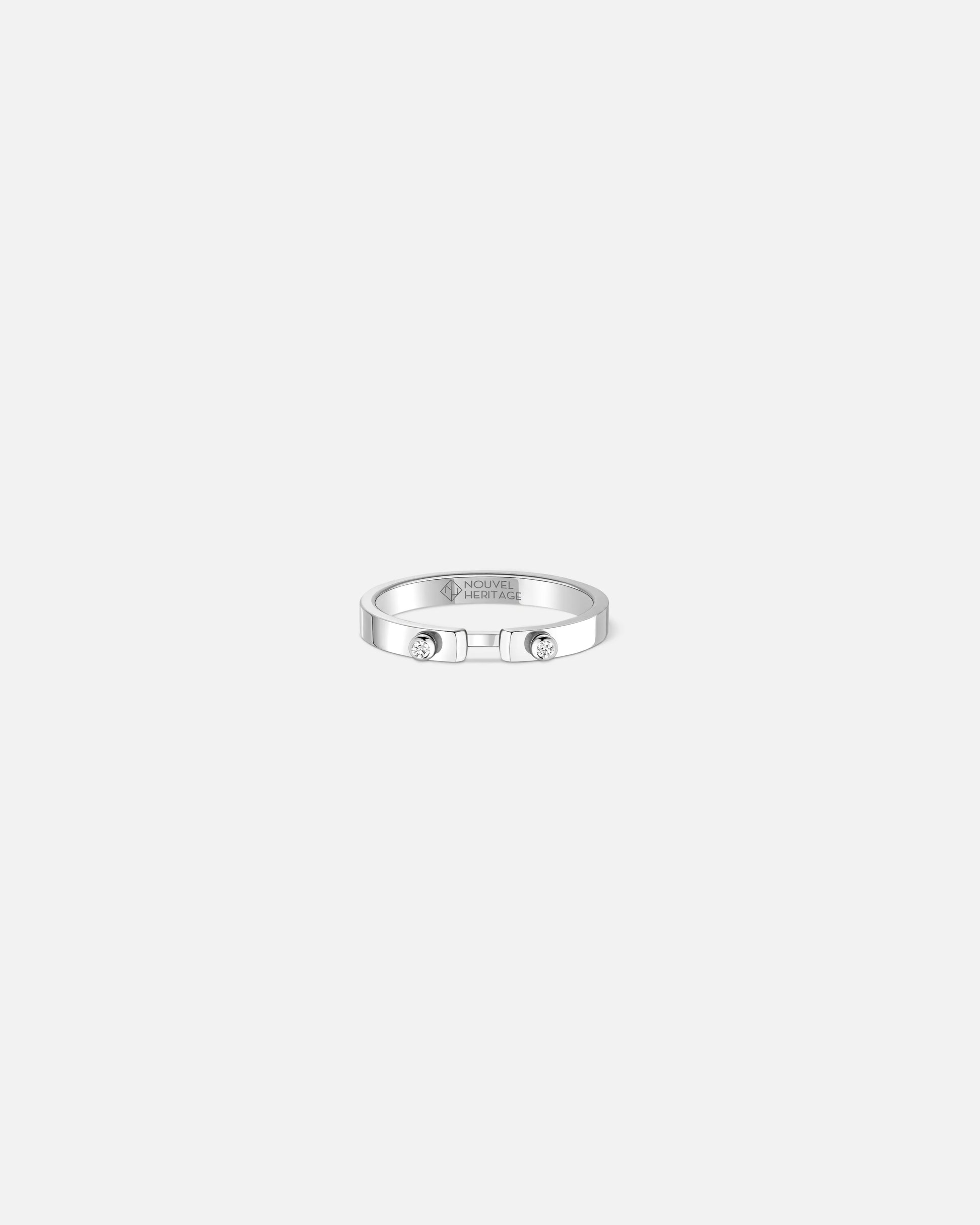 Monday Morning PM Mood Ring in White Gold