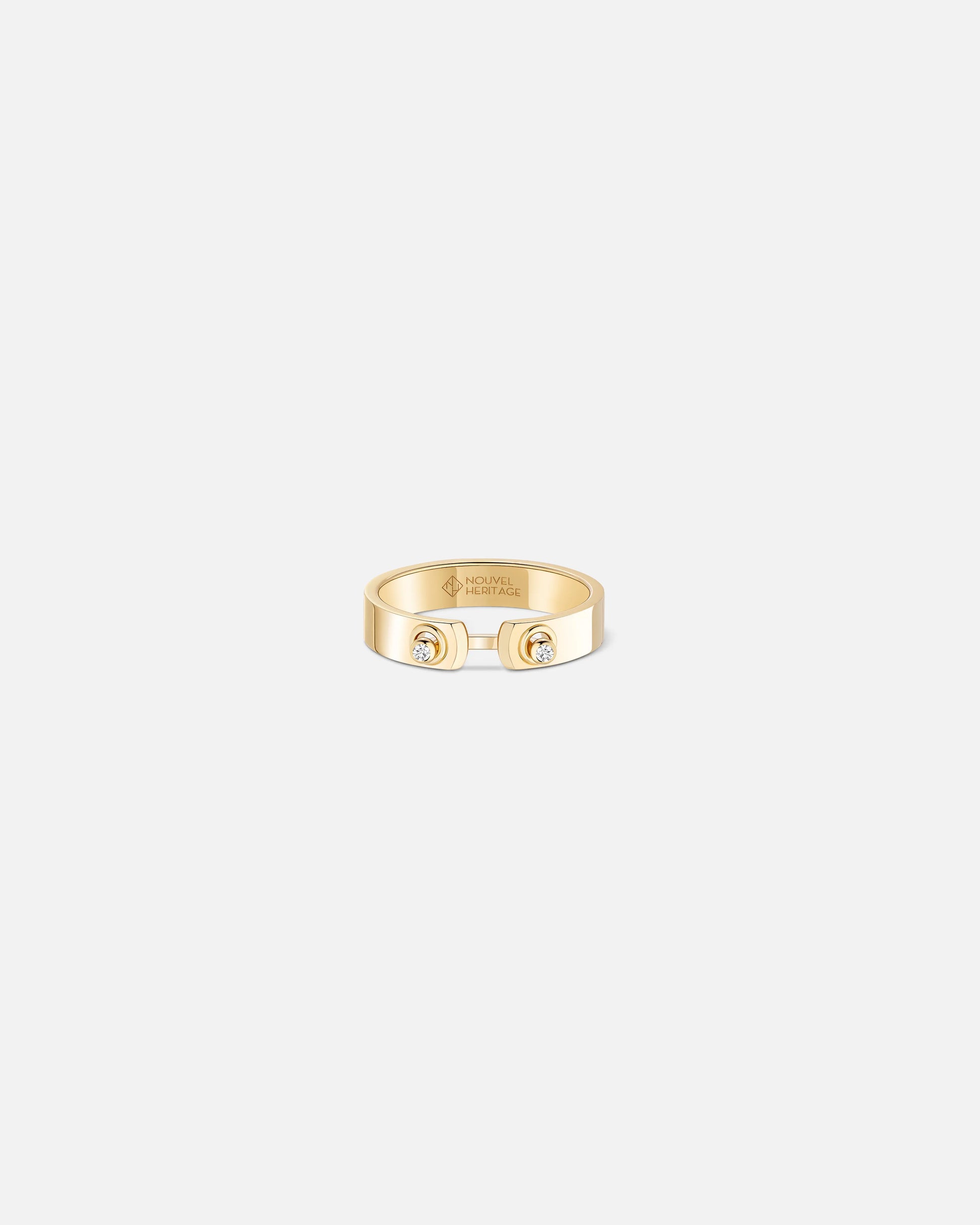Monday Morning Mood Ring in Yellow Gold