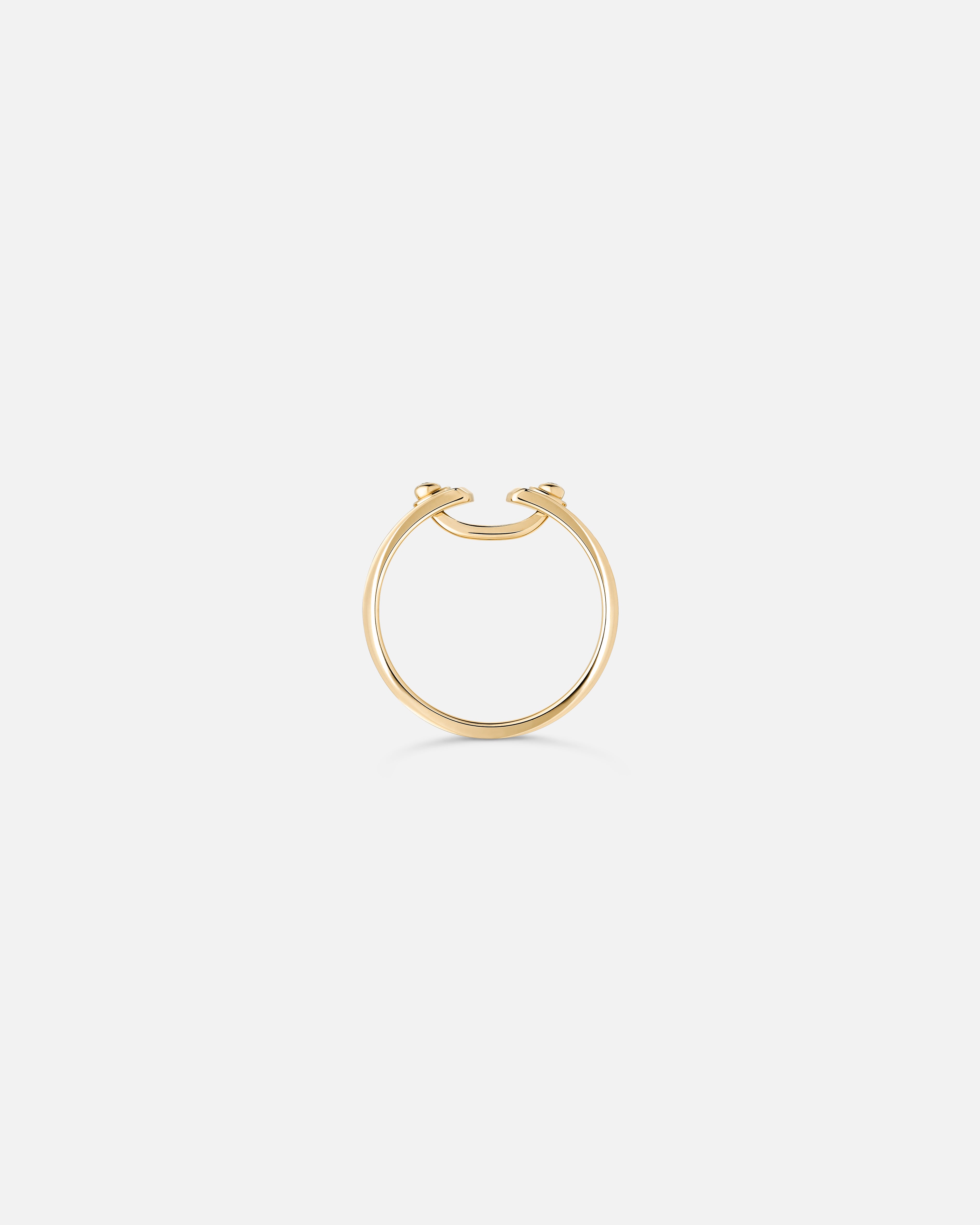 Monday Morning Mood Ring in Yellow Gold