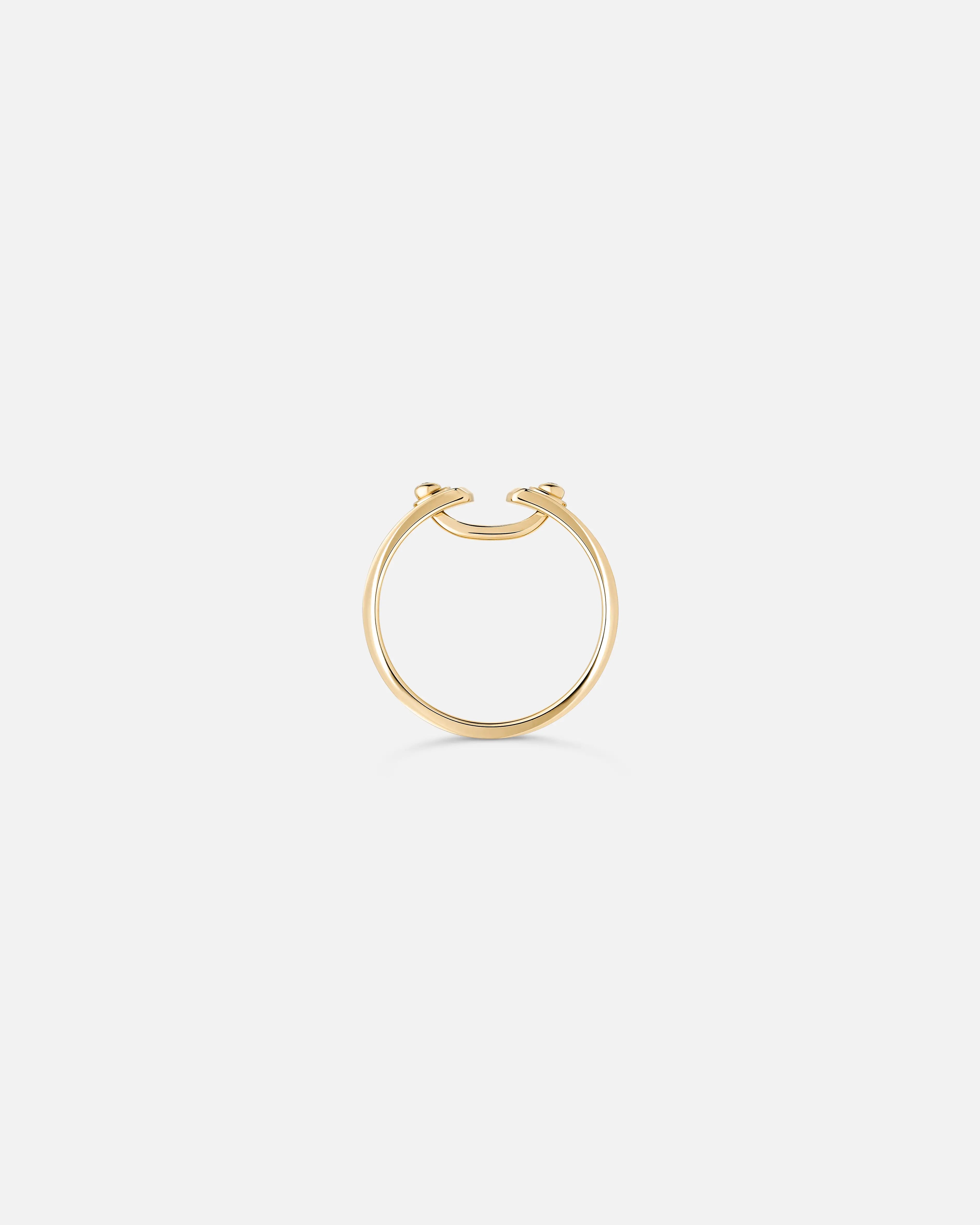 Monday Morning Mood Ring in Yellow Gold