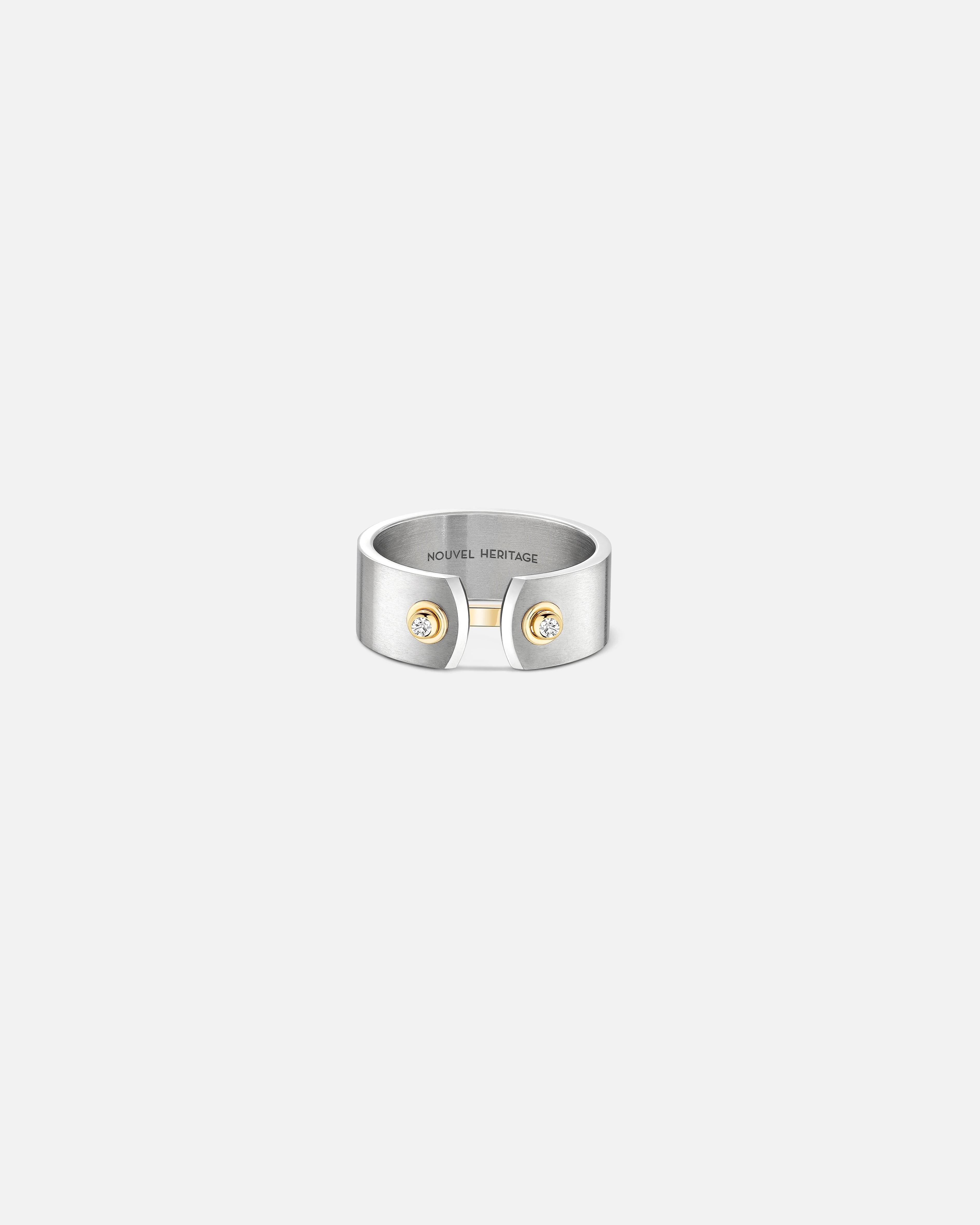 Paris From The Sky Mood Ring in Yellow Gold