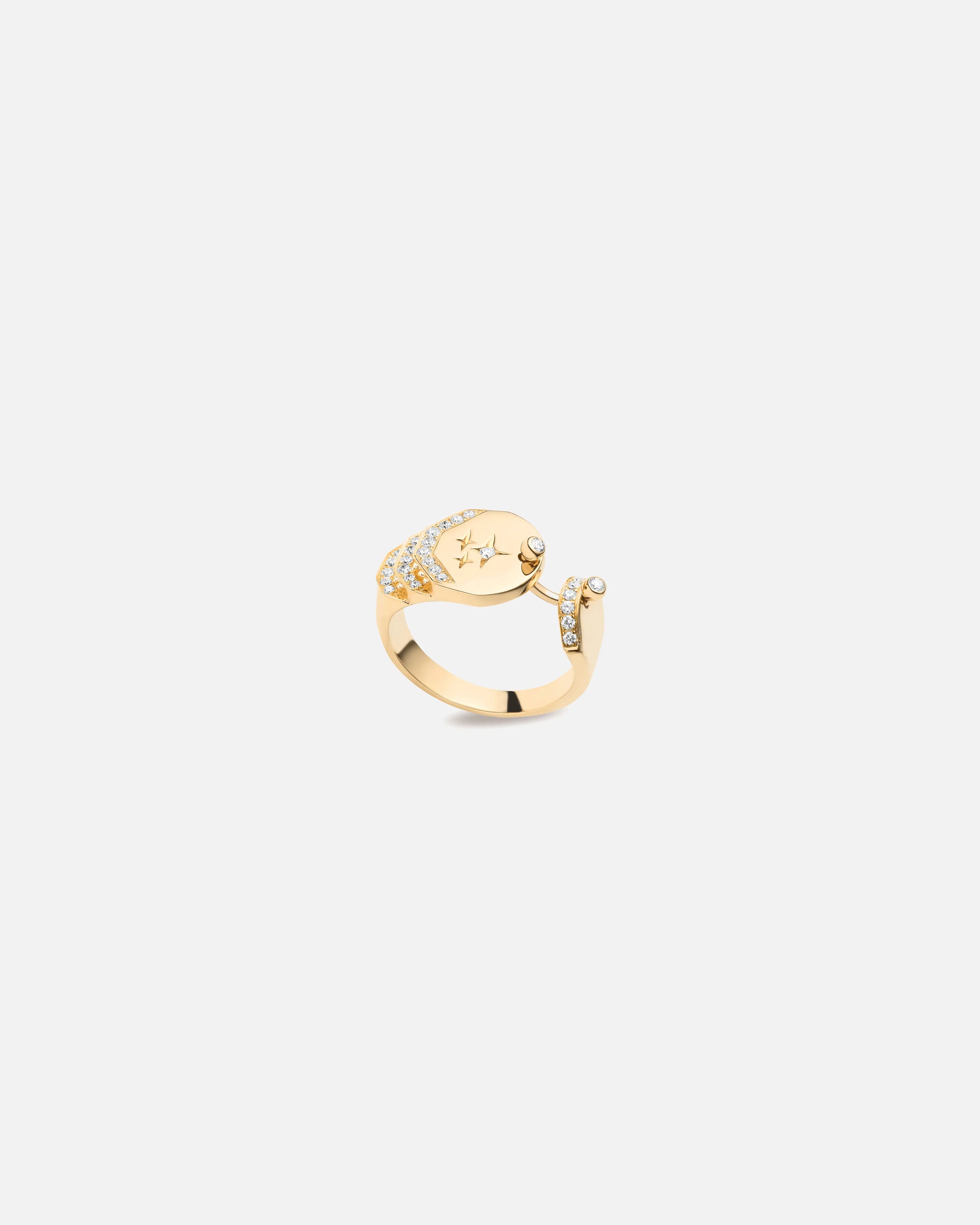 Diamond Mood Sparkles Ring in Yellow Gold - Nouvel Heritage - Nouvel Heritage