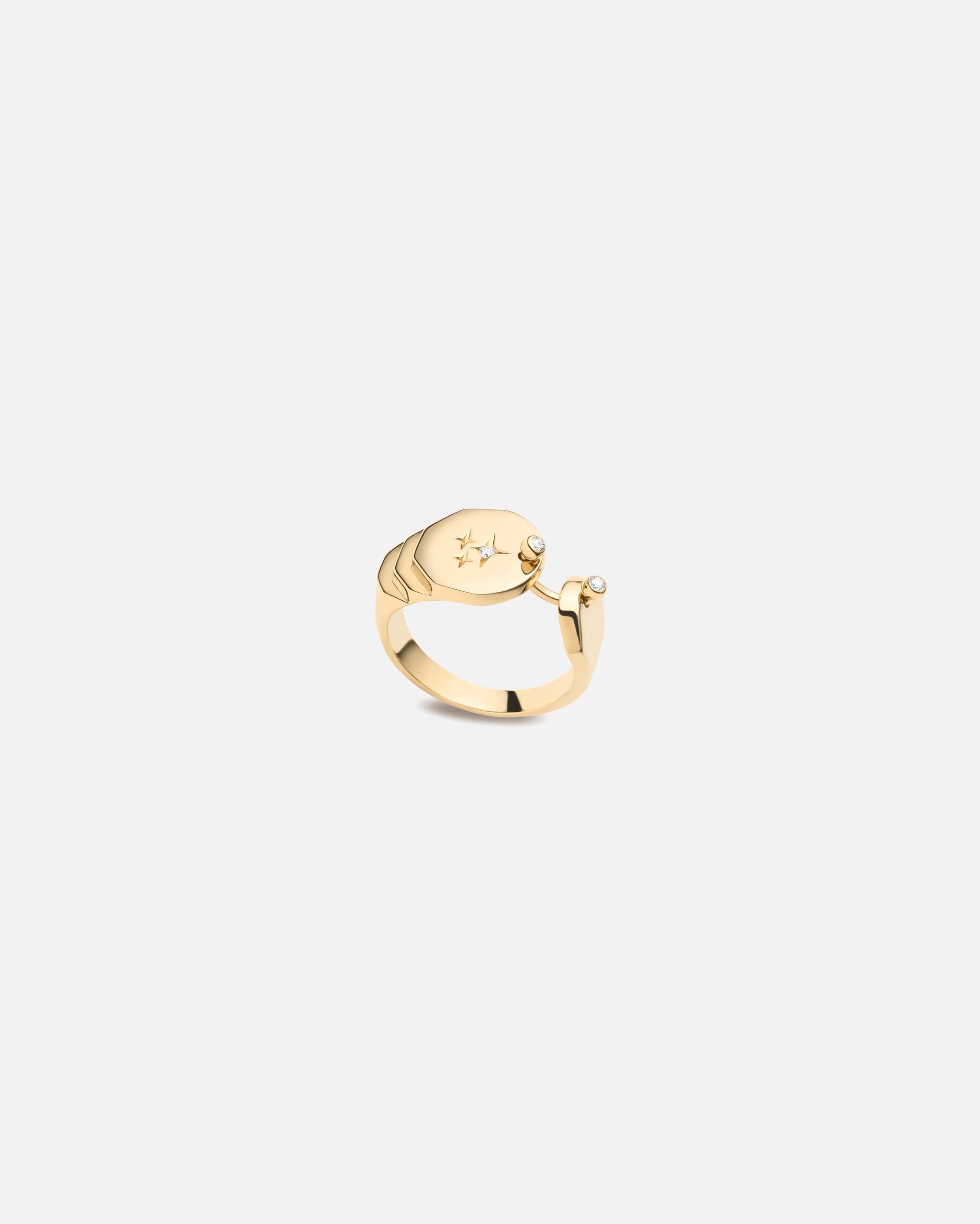 Yellow Gold Mood Sparkles Ring - Nouvel Heritage - Nouvel Heritage